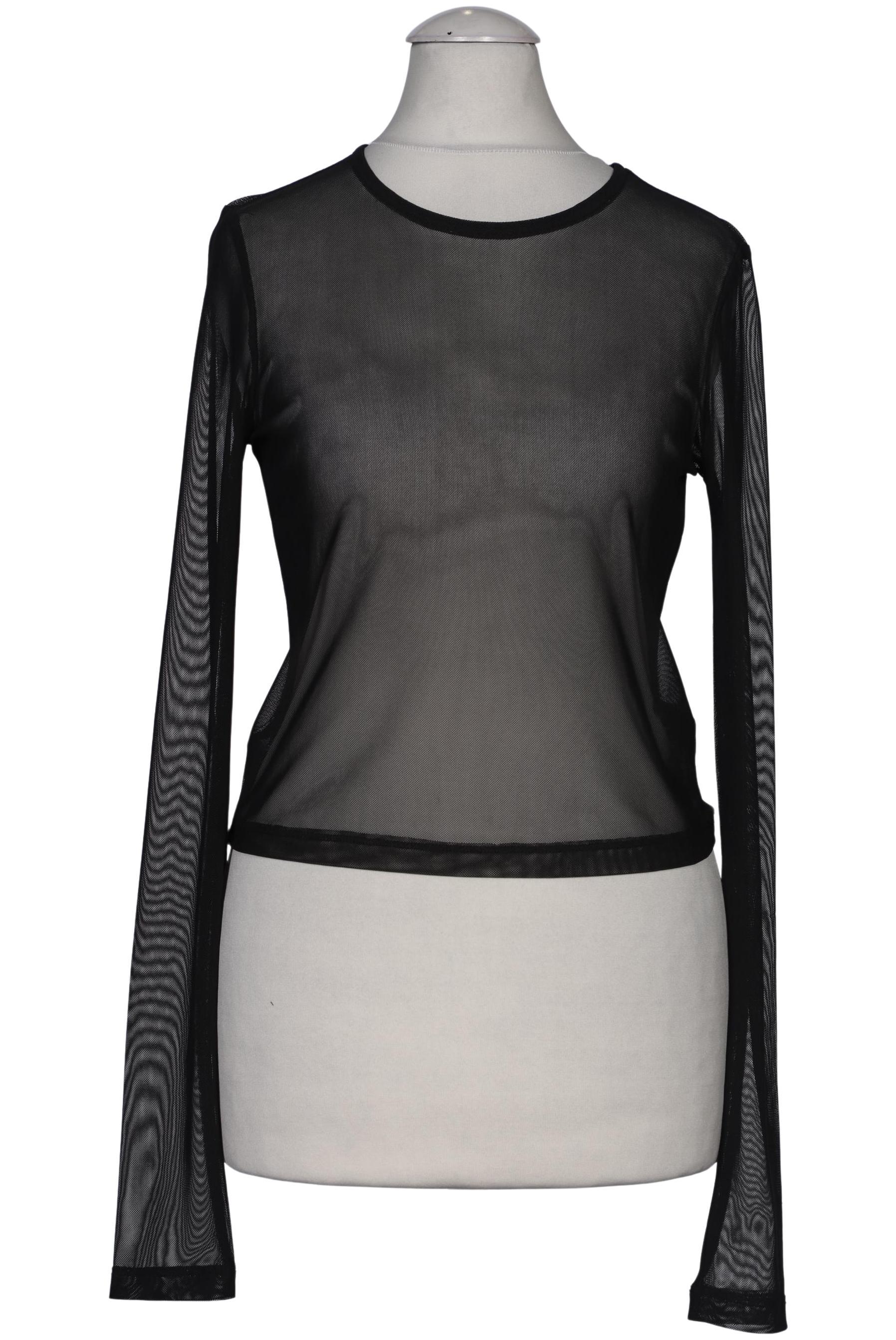 

asos Damen Langarmshirt, schwarz, Gr. 36