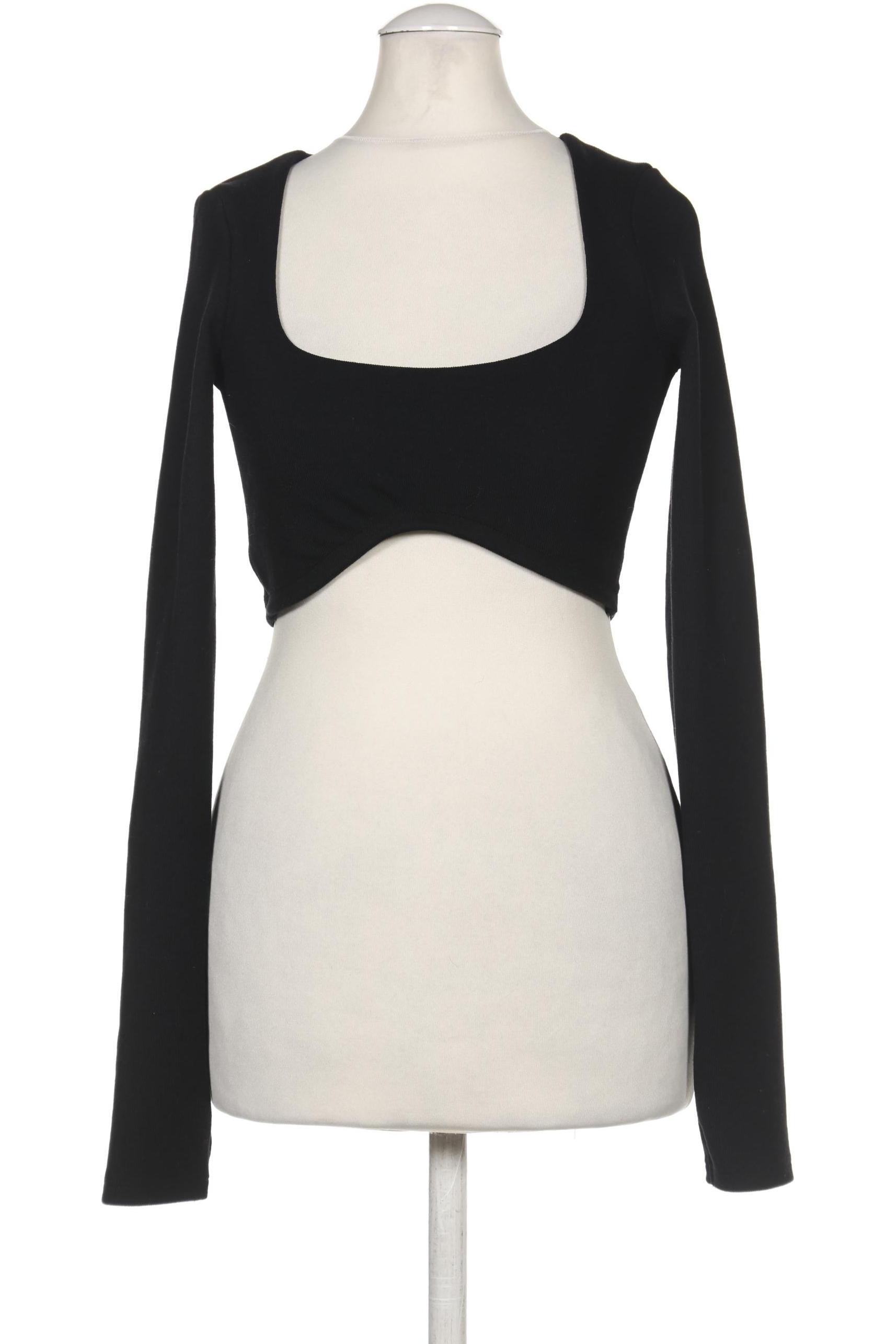 

asos Damen Langarmshirt, schwarz, Gr. 34