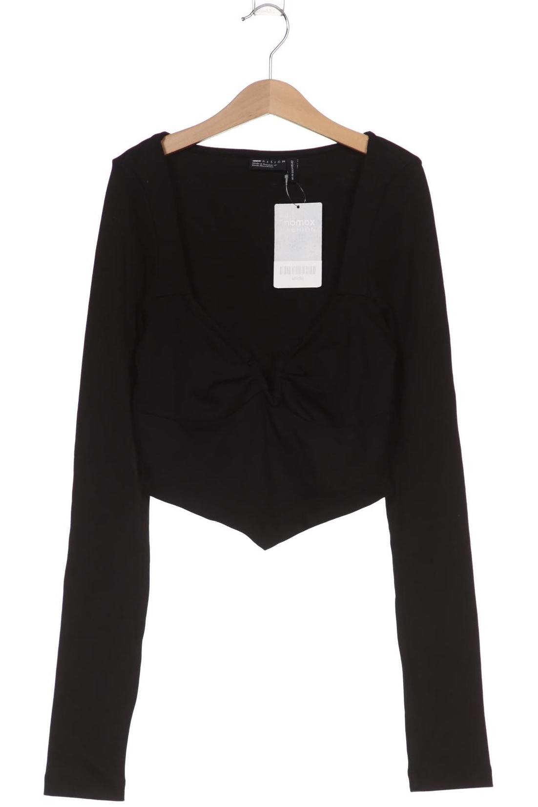 

asos Damen Langarmshirt, schwarz