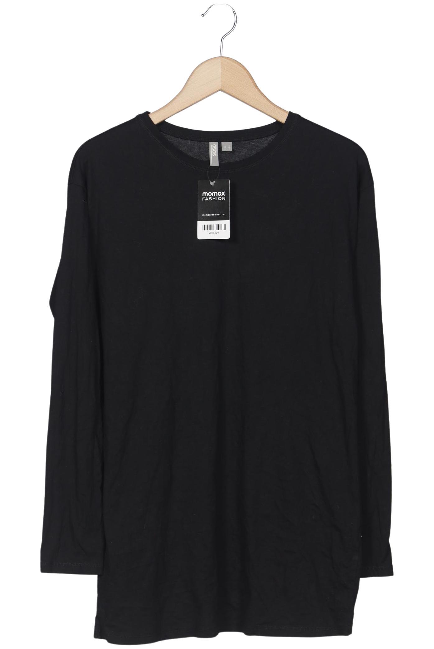 

asos Damen Langarmshirt, schwarz, Gr. 36