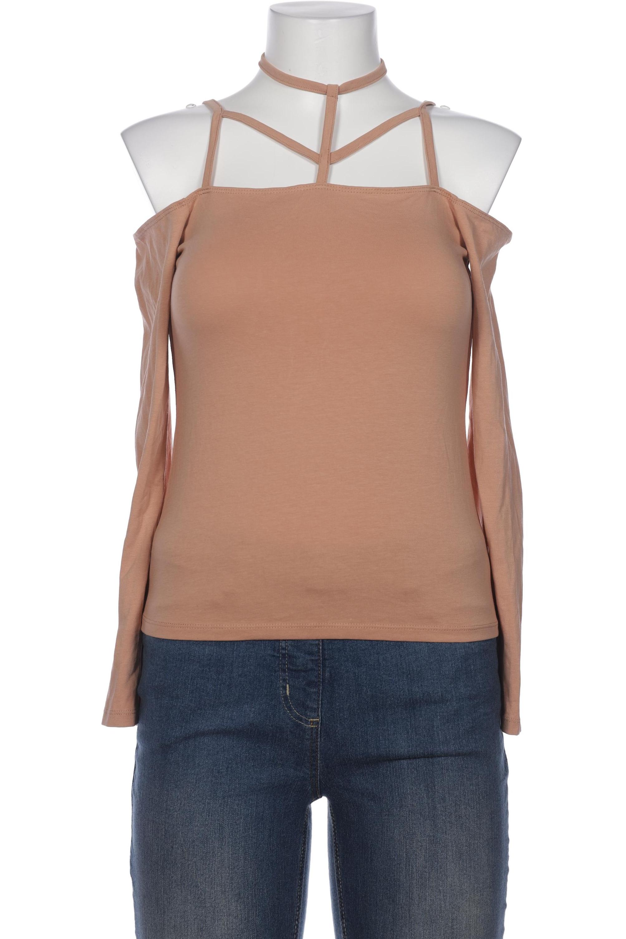 

asos Damen Langarmshirt, beige, Gr. 38