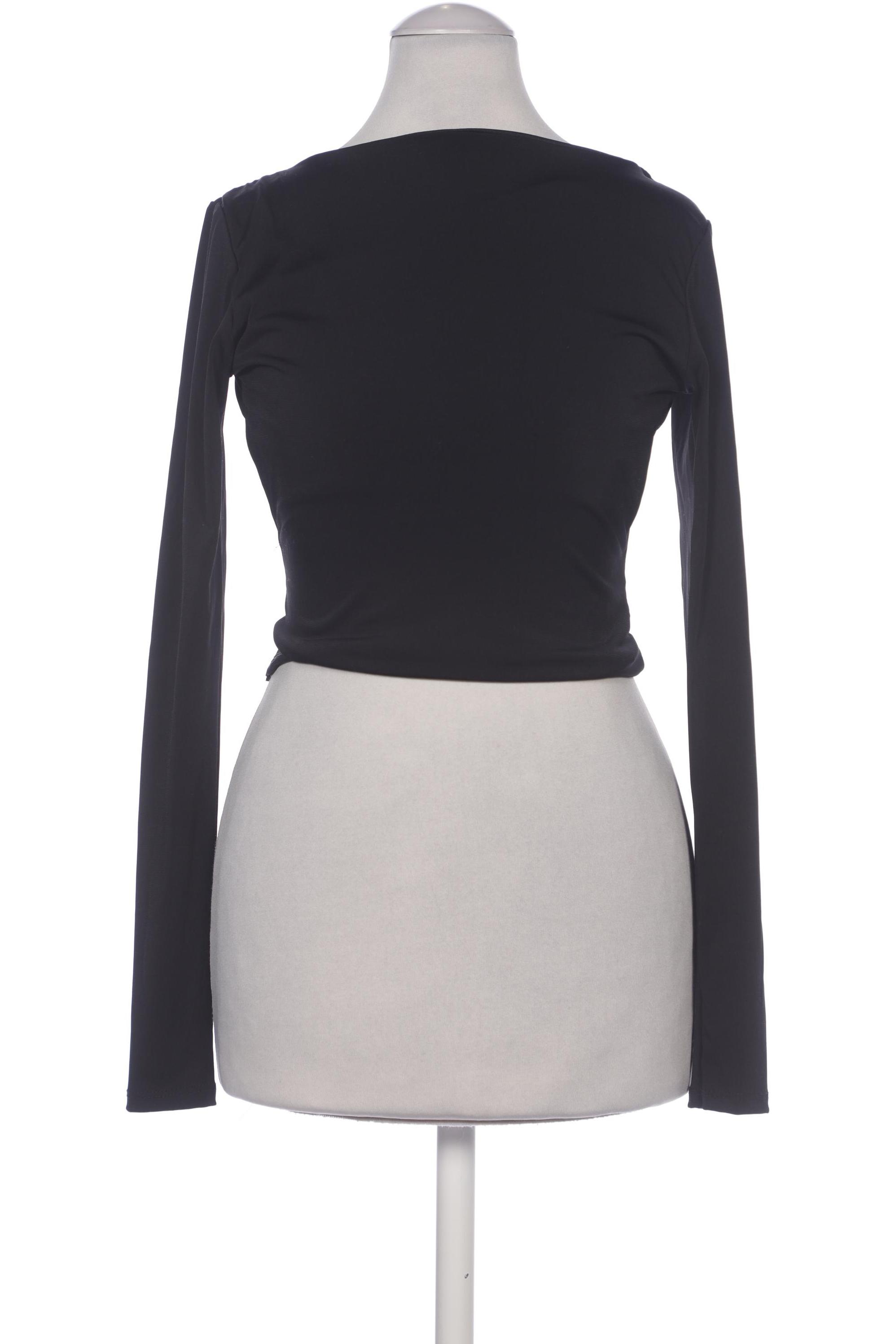 

asos Damen Langarmshirt, schwarz, Gr. 34