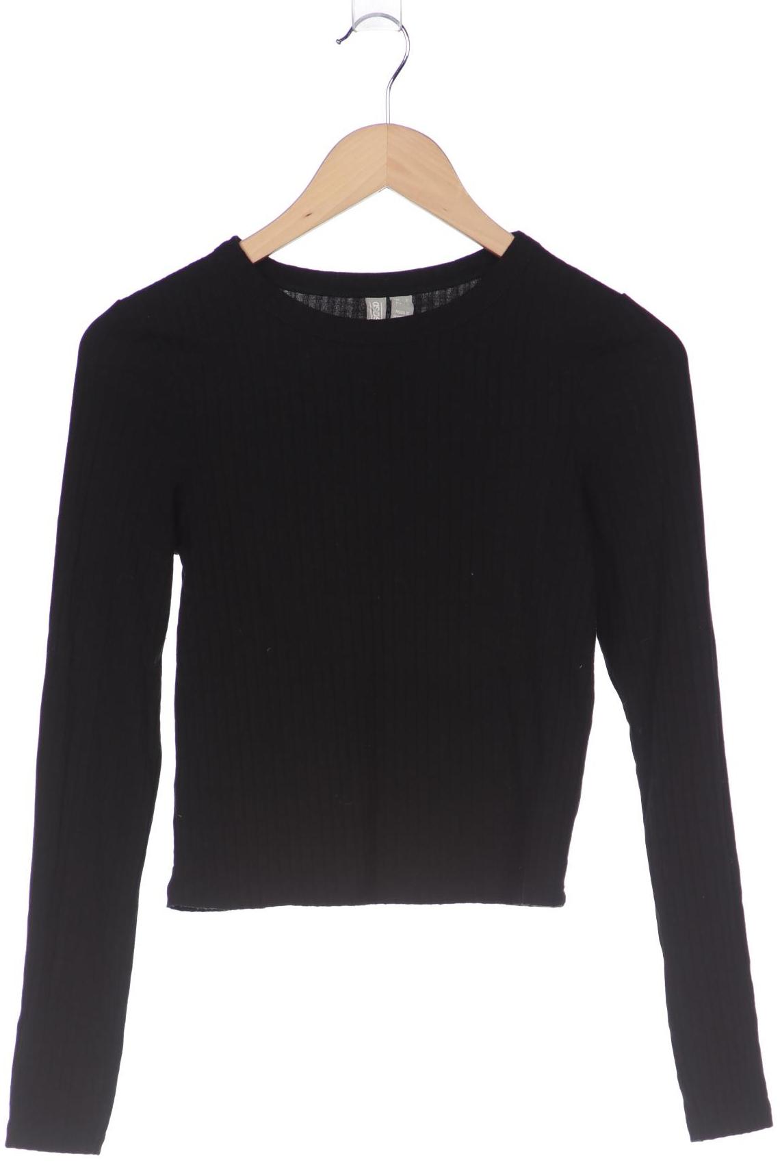 

asos Damen Langarmshirt, schwarz, Gr. 36