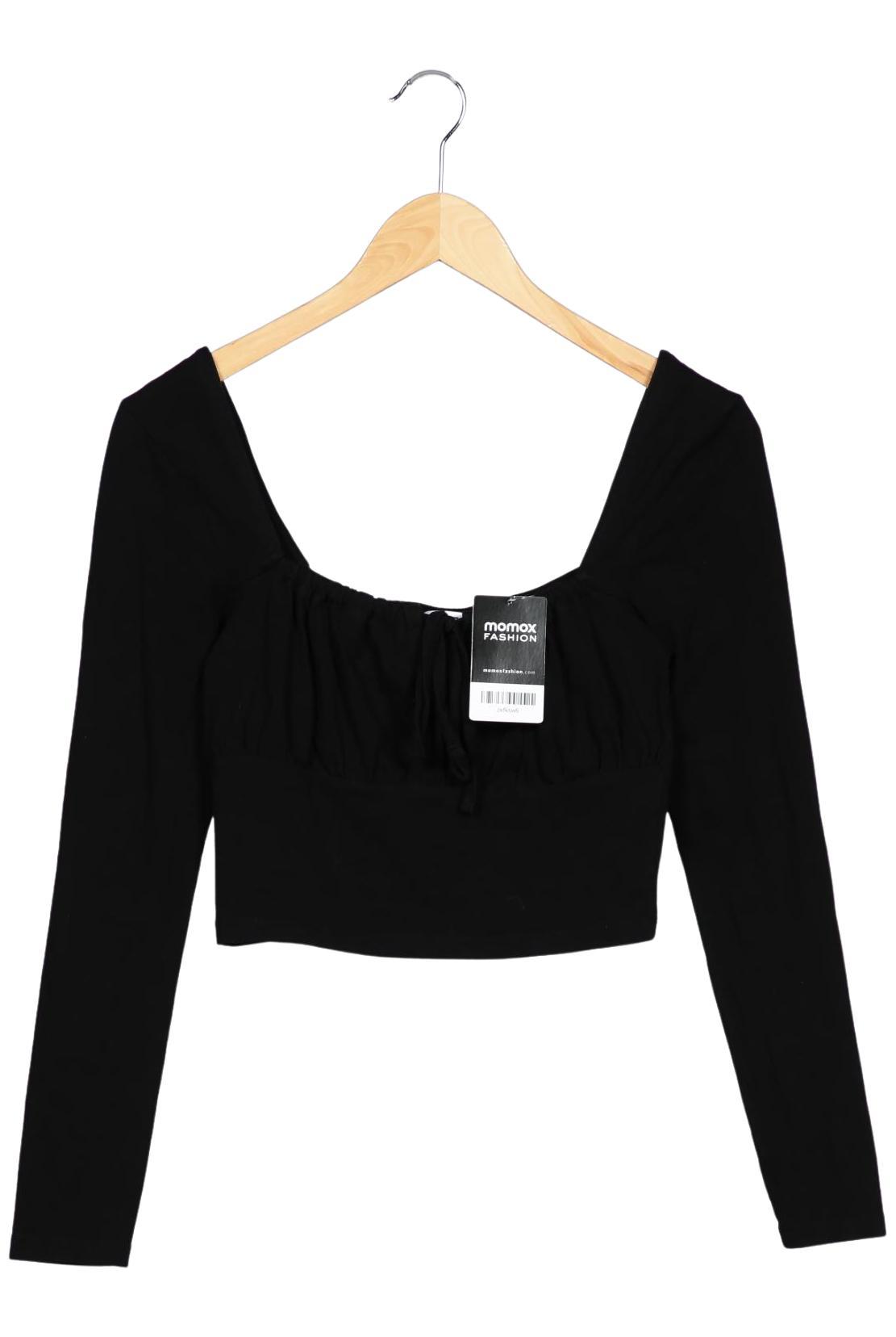 

asos Damen Langarmshirt, schwarz, Gr. 36