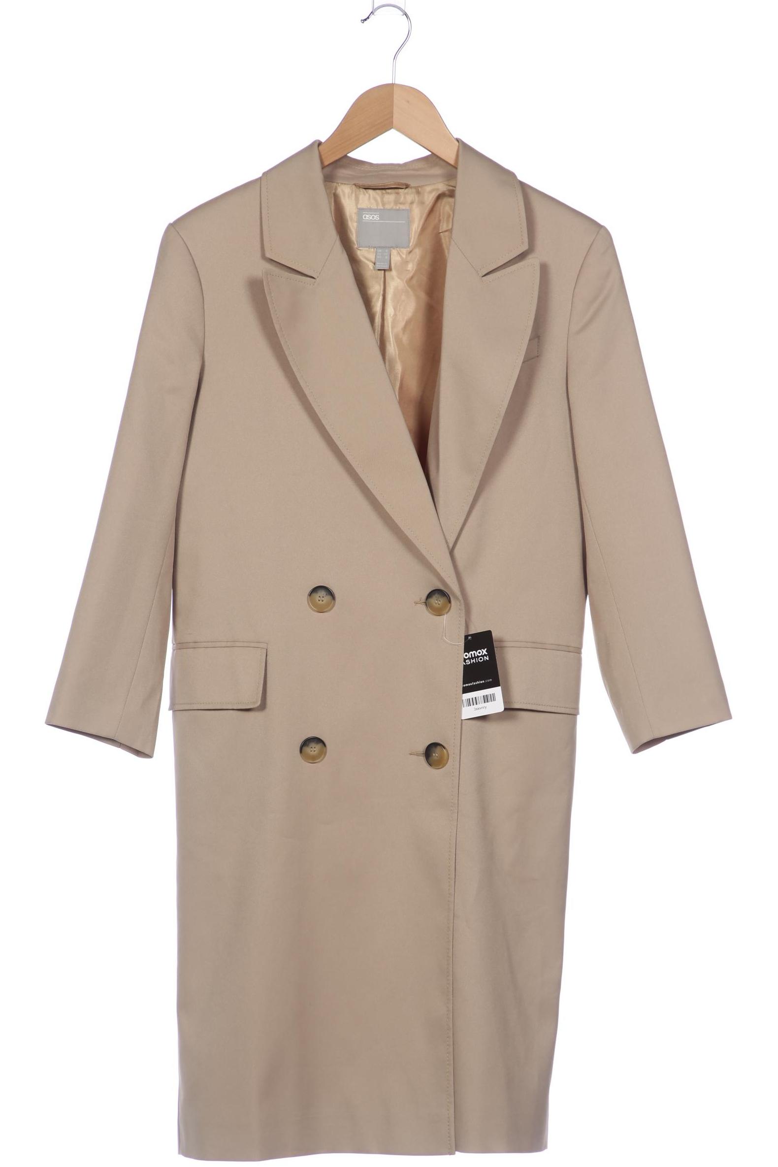 

asos Damen Mantel, beige, Gr. 32