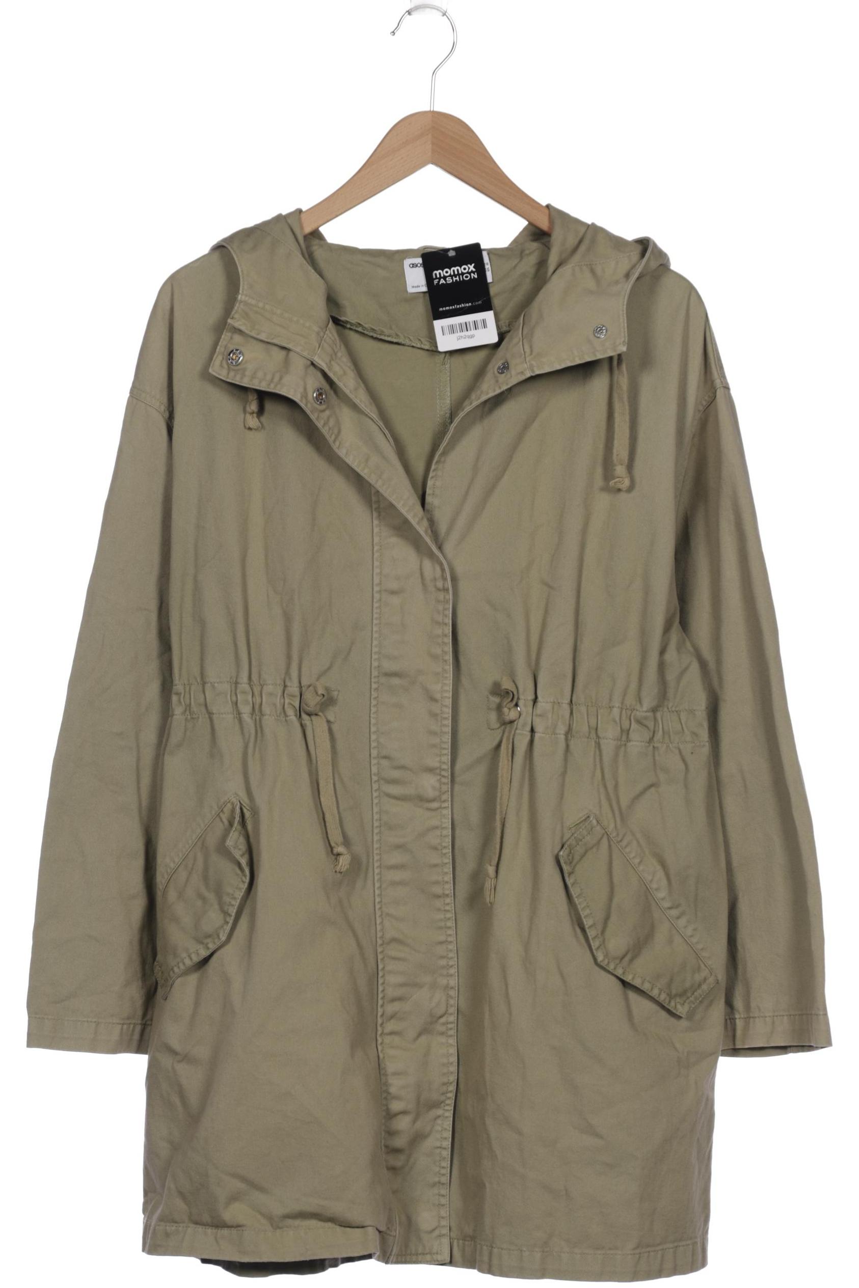 

asos Damen Mantel, grün, Gr. 42