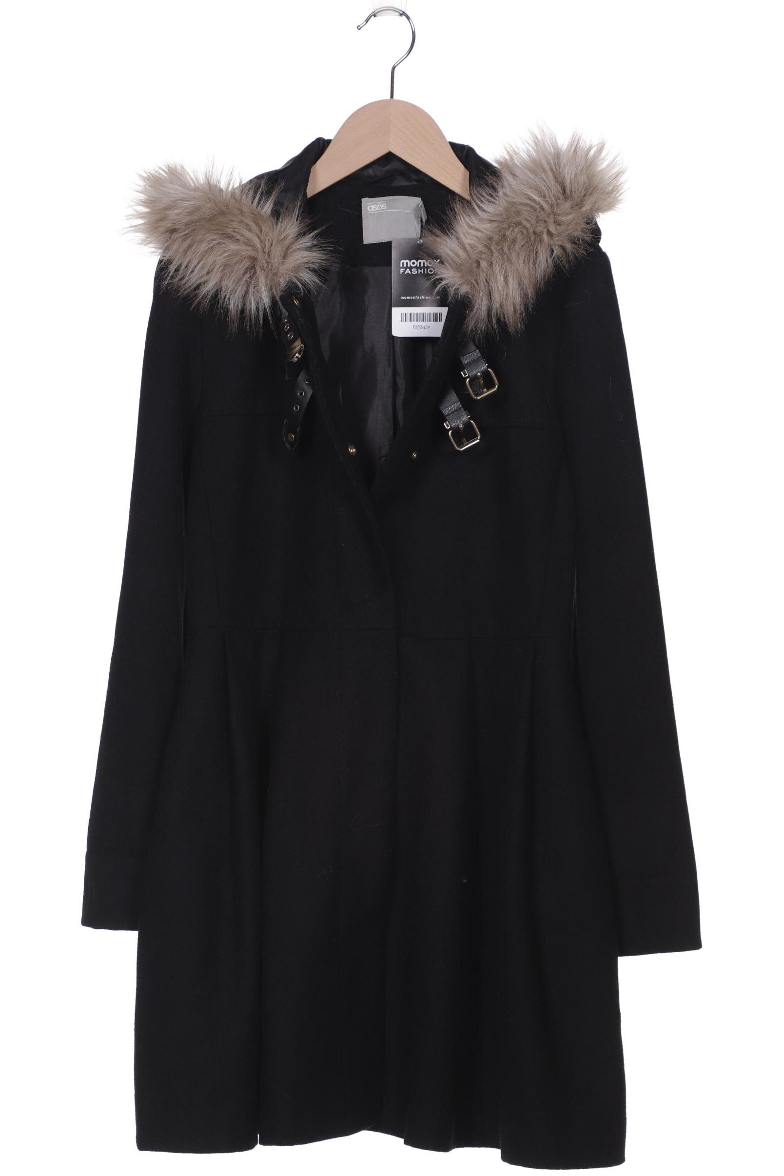 

asos Damen Mantel, schwarz