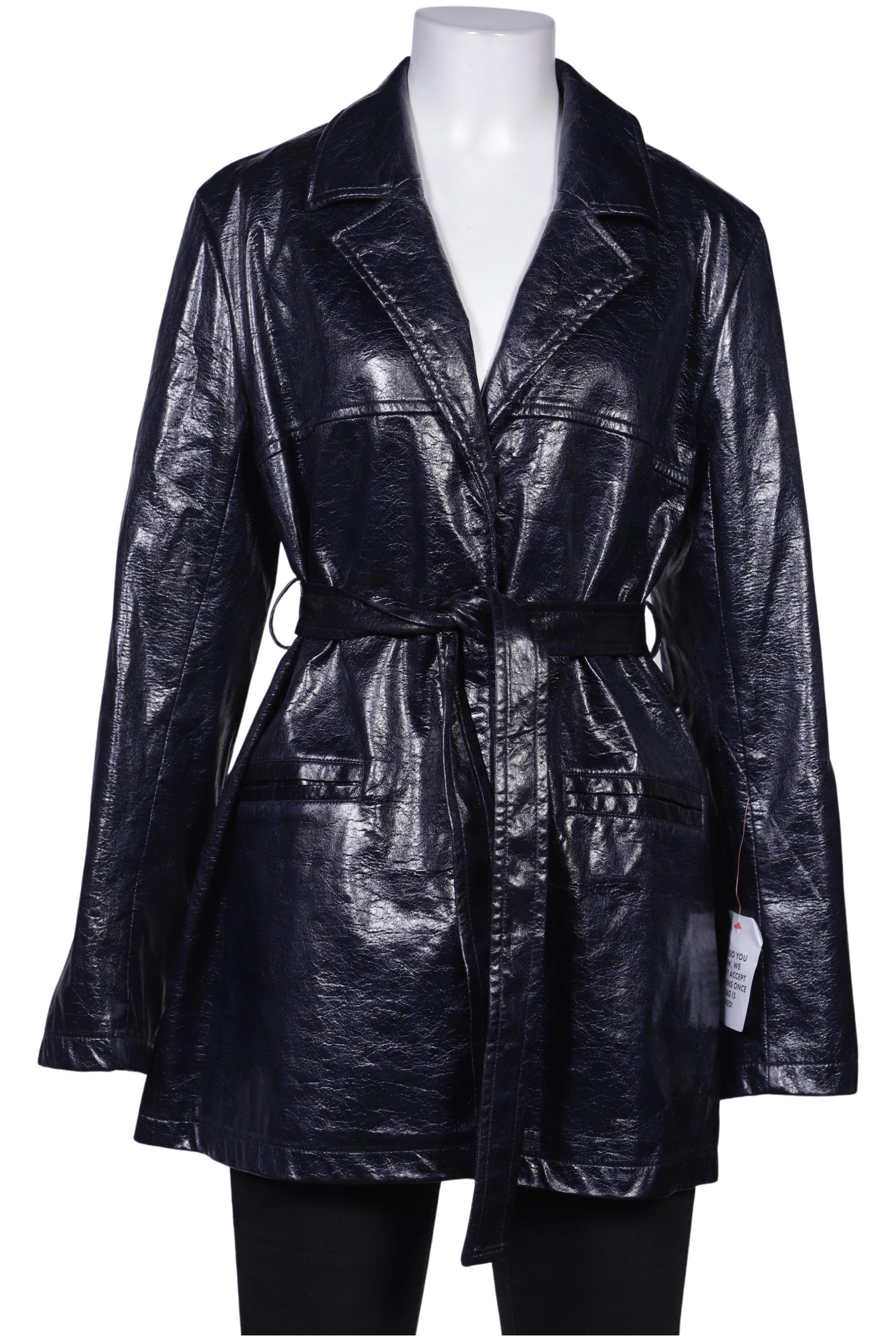 

asos Damen Mantel, marineblau, Gr. 34