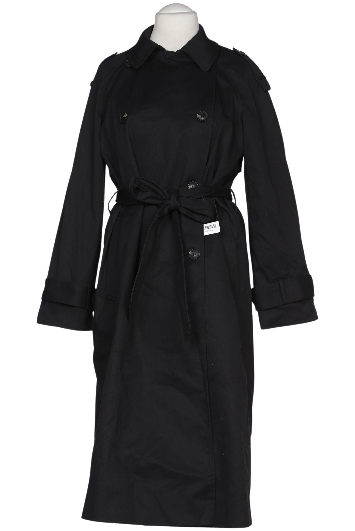 

asos Damen Mantel, schwarz, Gr. 38