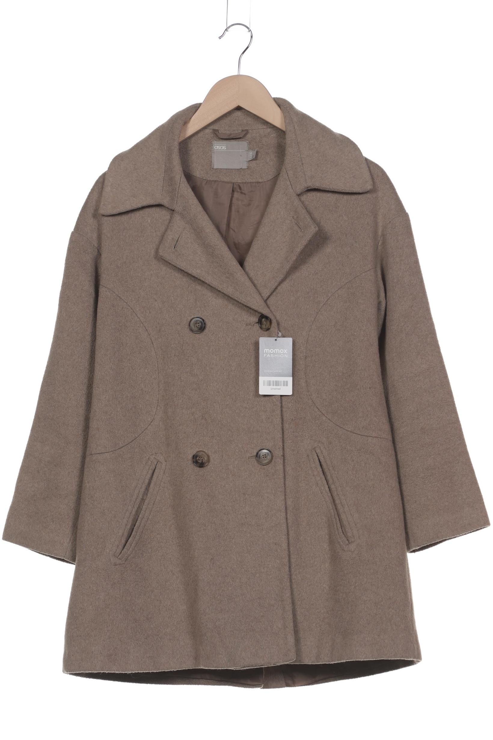 

asos Damen Mantel, beige, Gr. 38