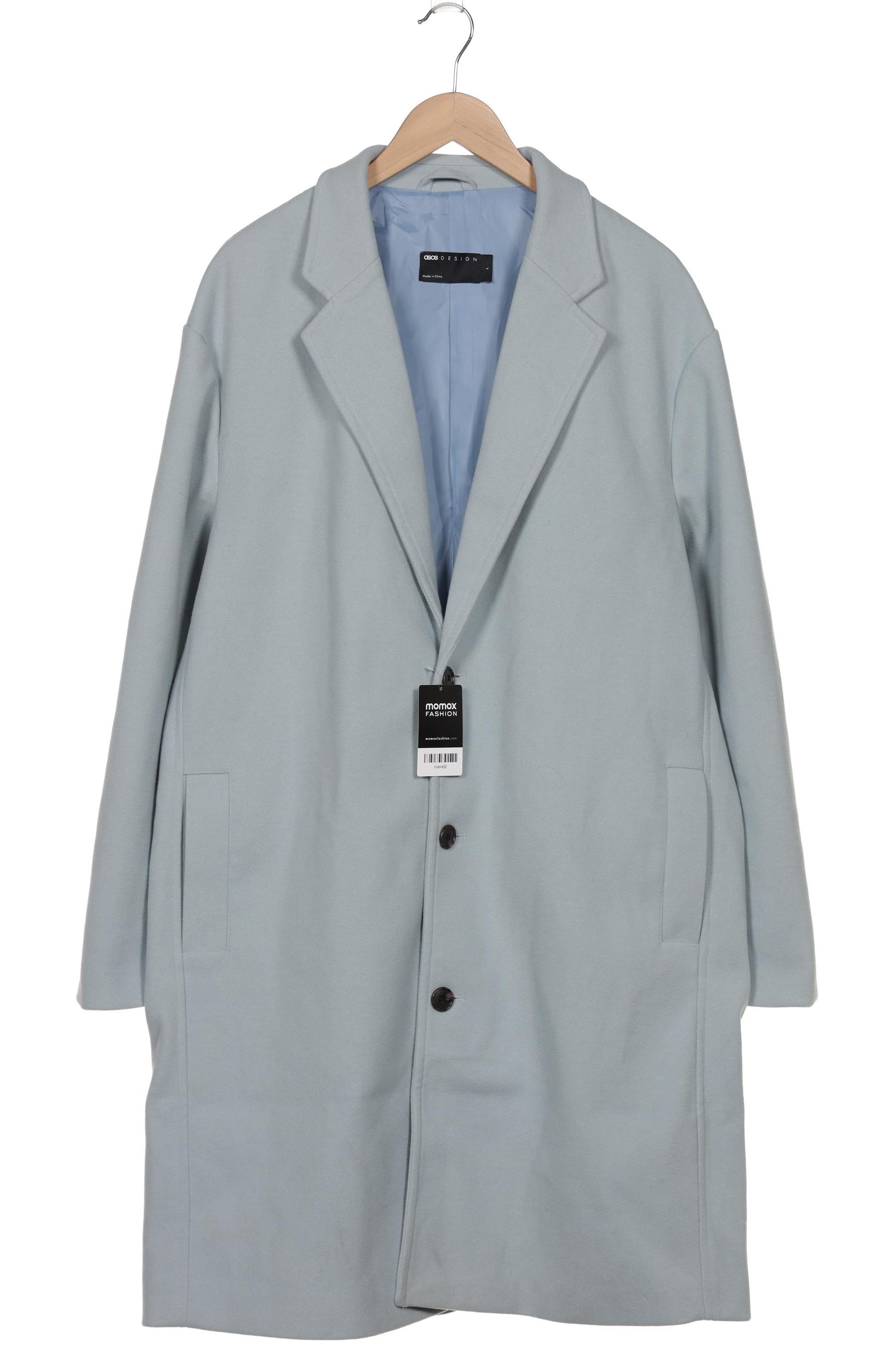 

asos Damen Mantel, hellblau, Gr. 42