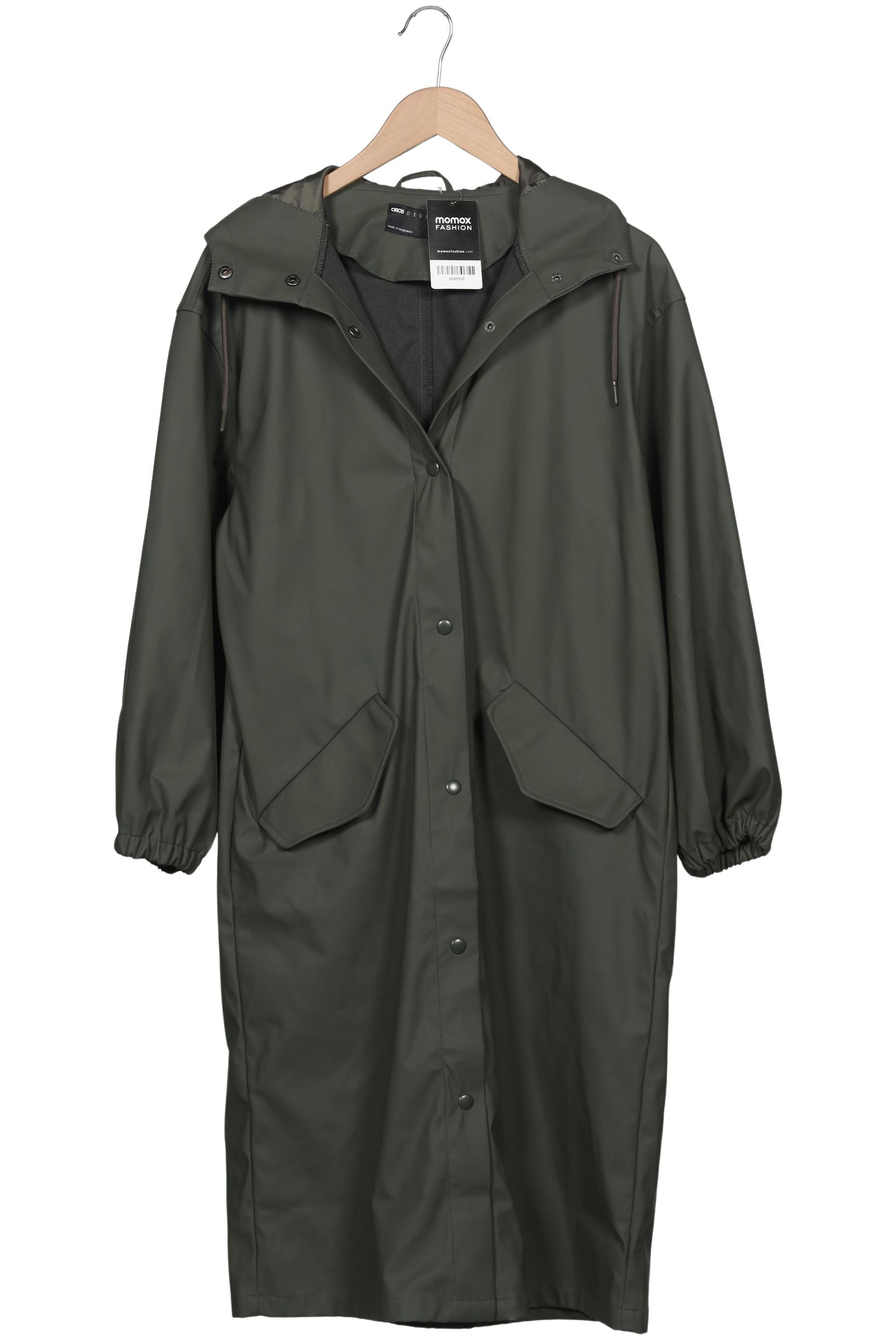 

asos Damen Mantel, grün, Gr. 34