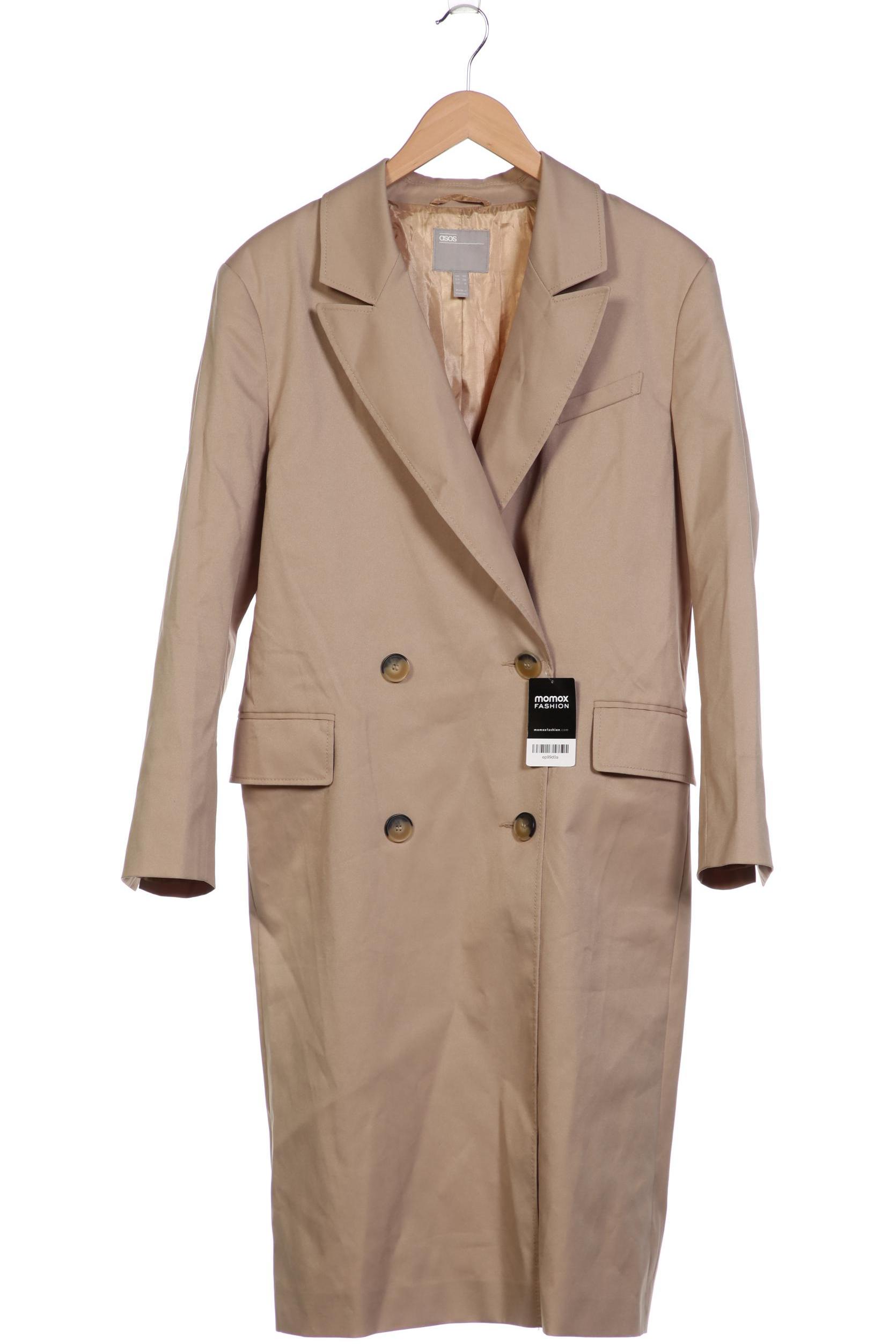 

asos Damen Mantel, beige, Gr. 38