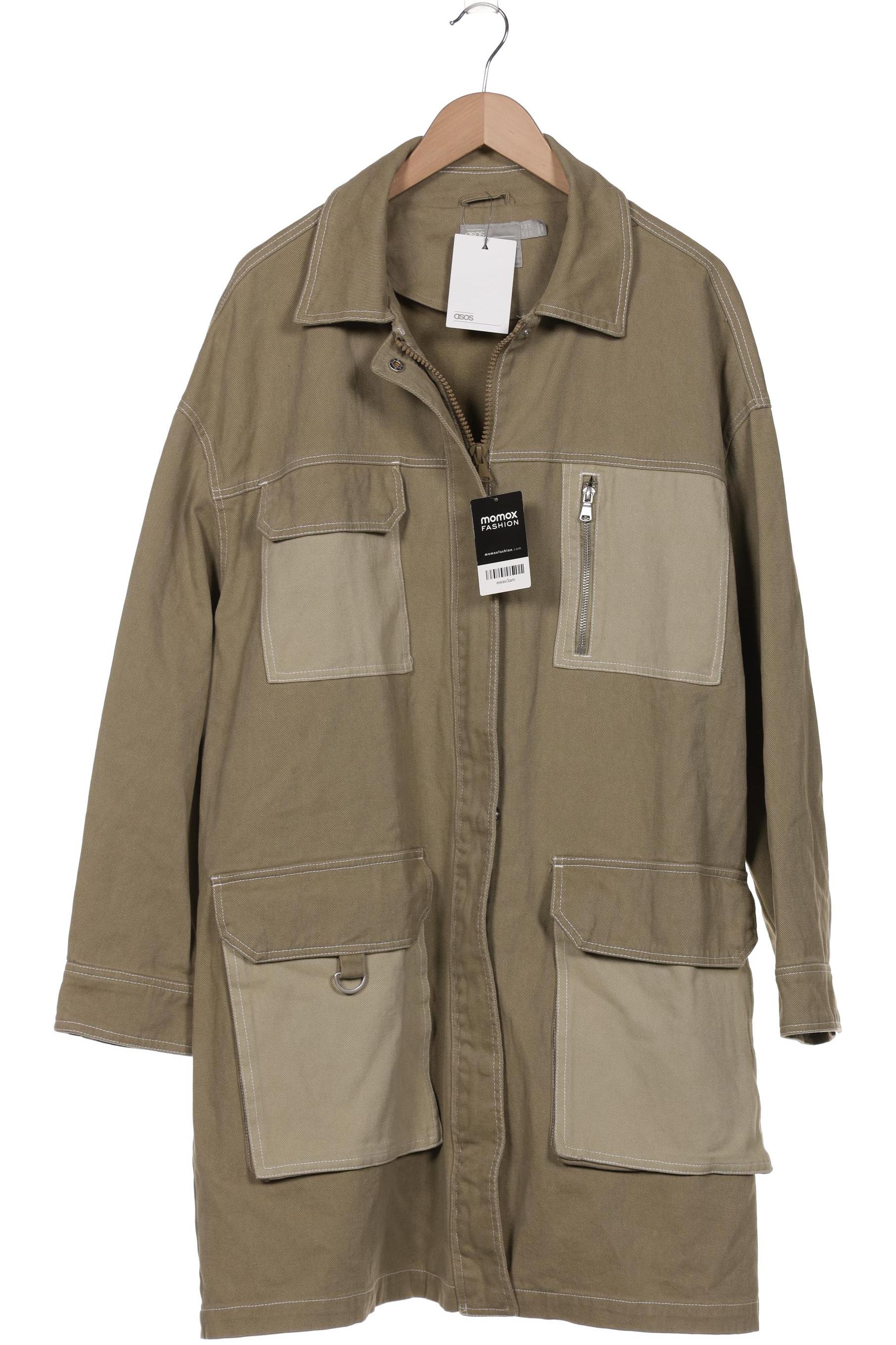 

asos Damen Mantel, beige, Gr. 46