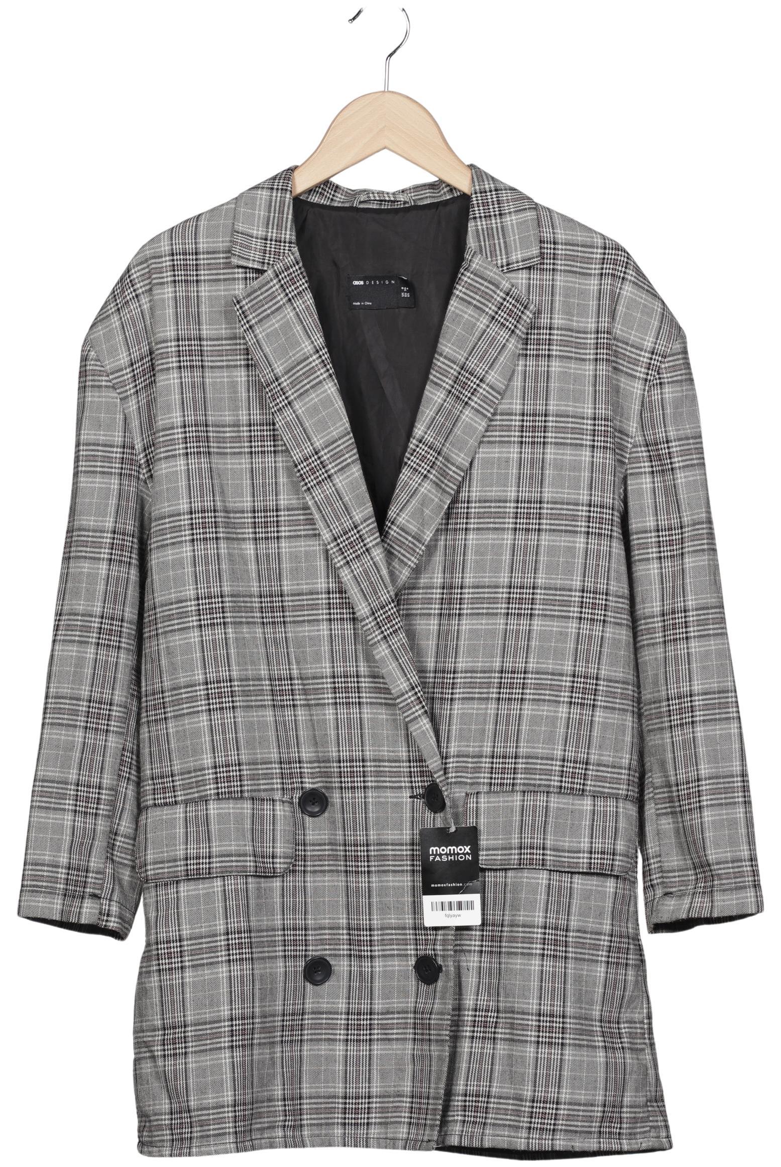 

asos Damen Mantel, grau, Gr. 36