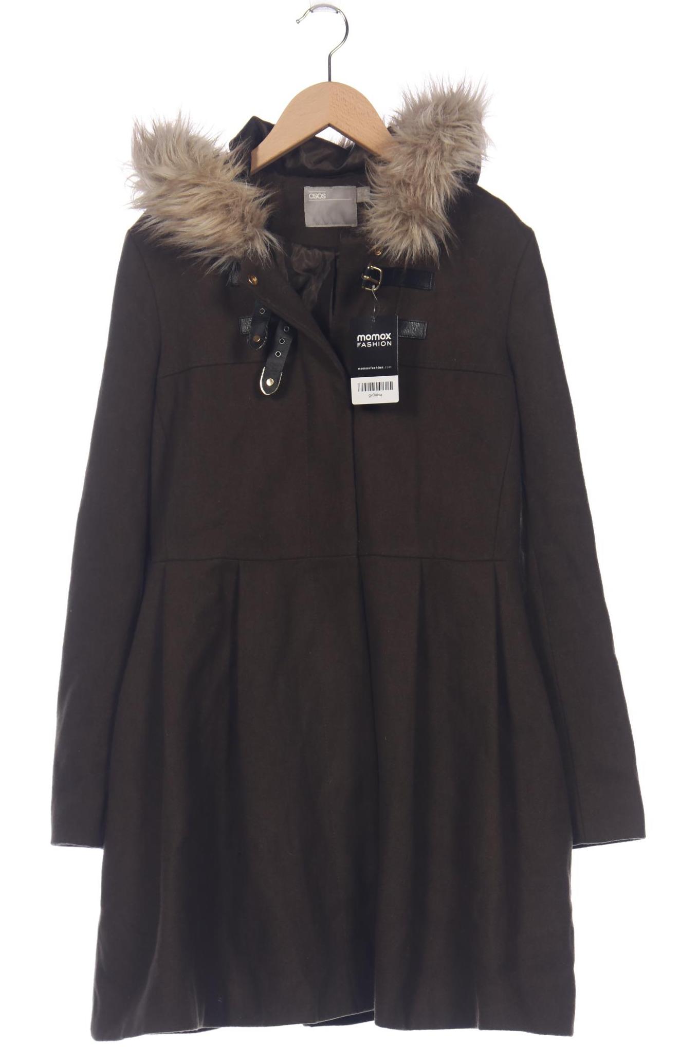 

asos Damen Mantel, grün, Gr. 38
