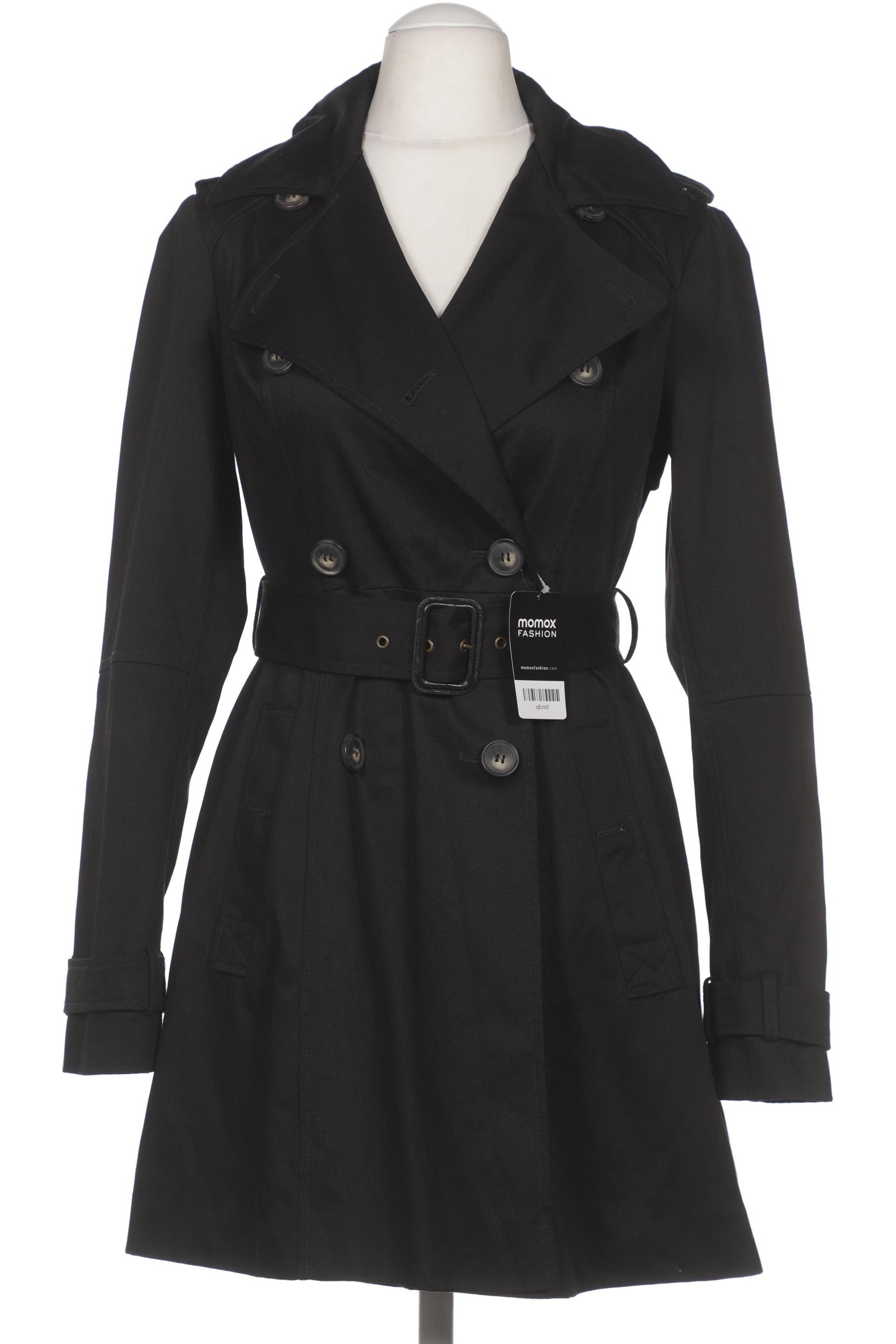

asos Damen Mantel, schwarz, Gr. 36