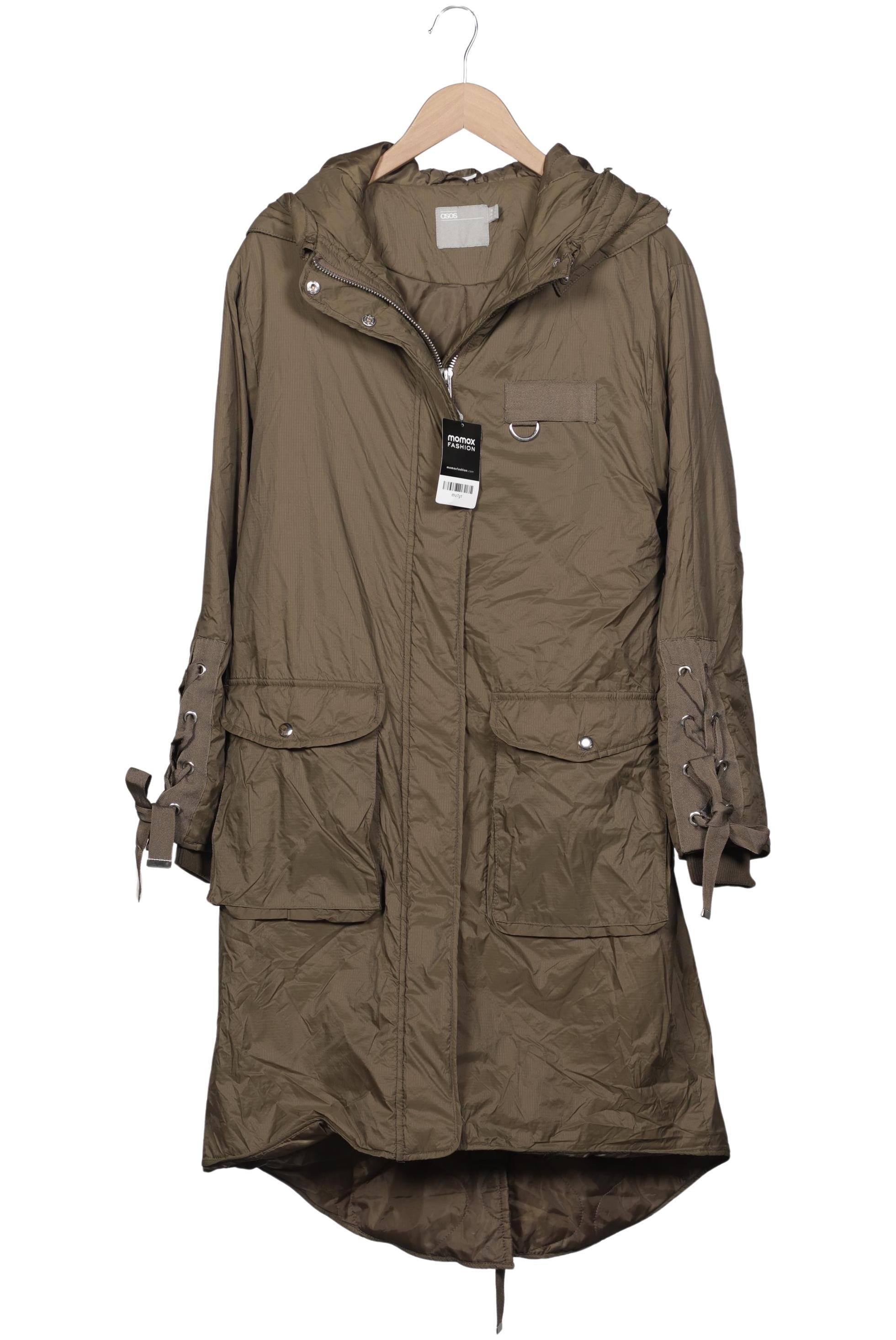 

asos Damen Mantel, grün, Gr. 38
