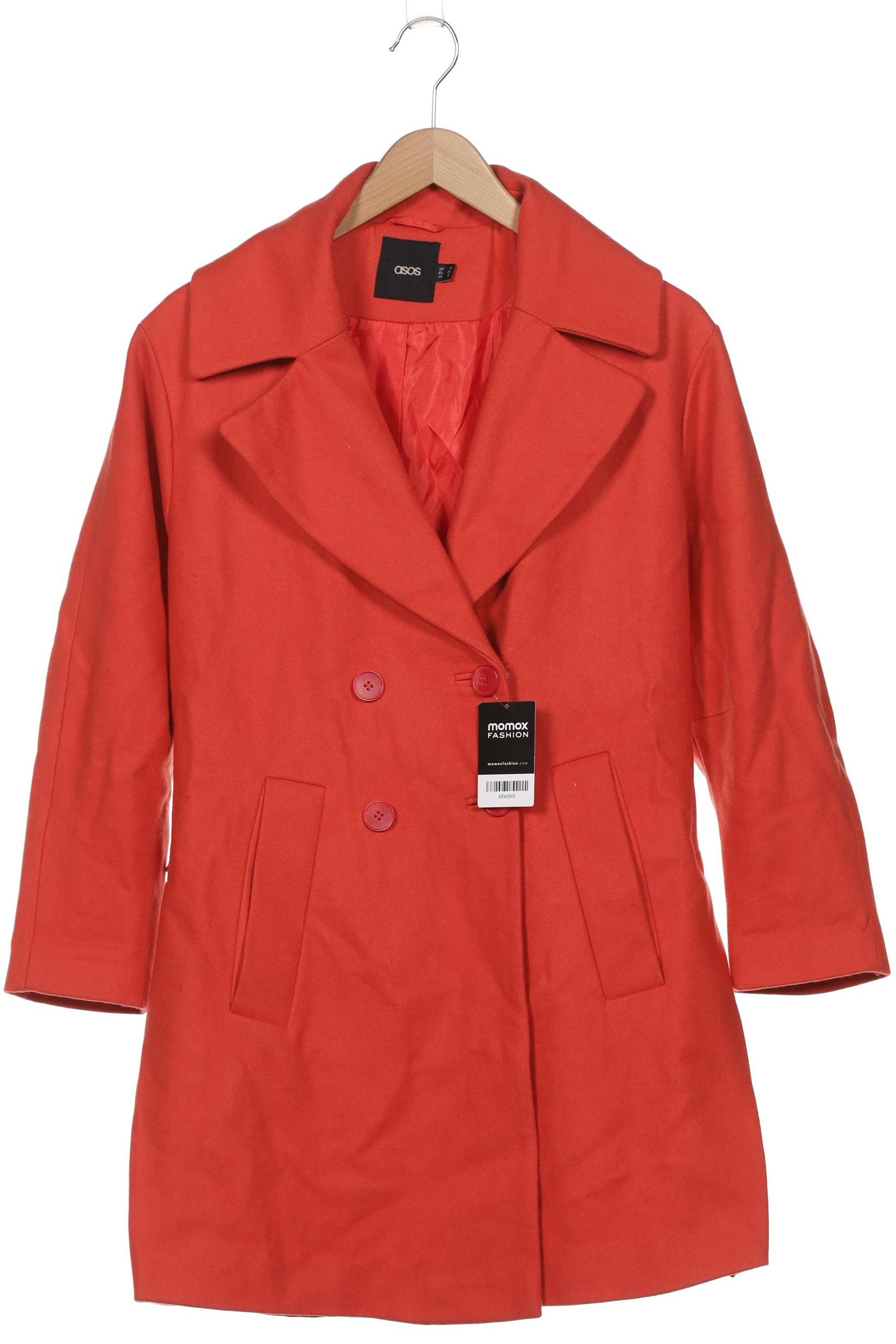 

asos Damen Mantel, orange, Gr. 34