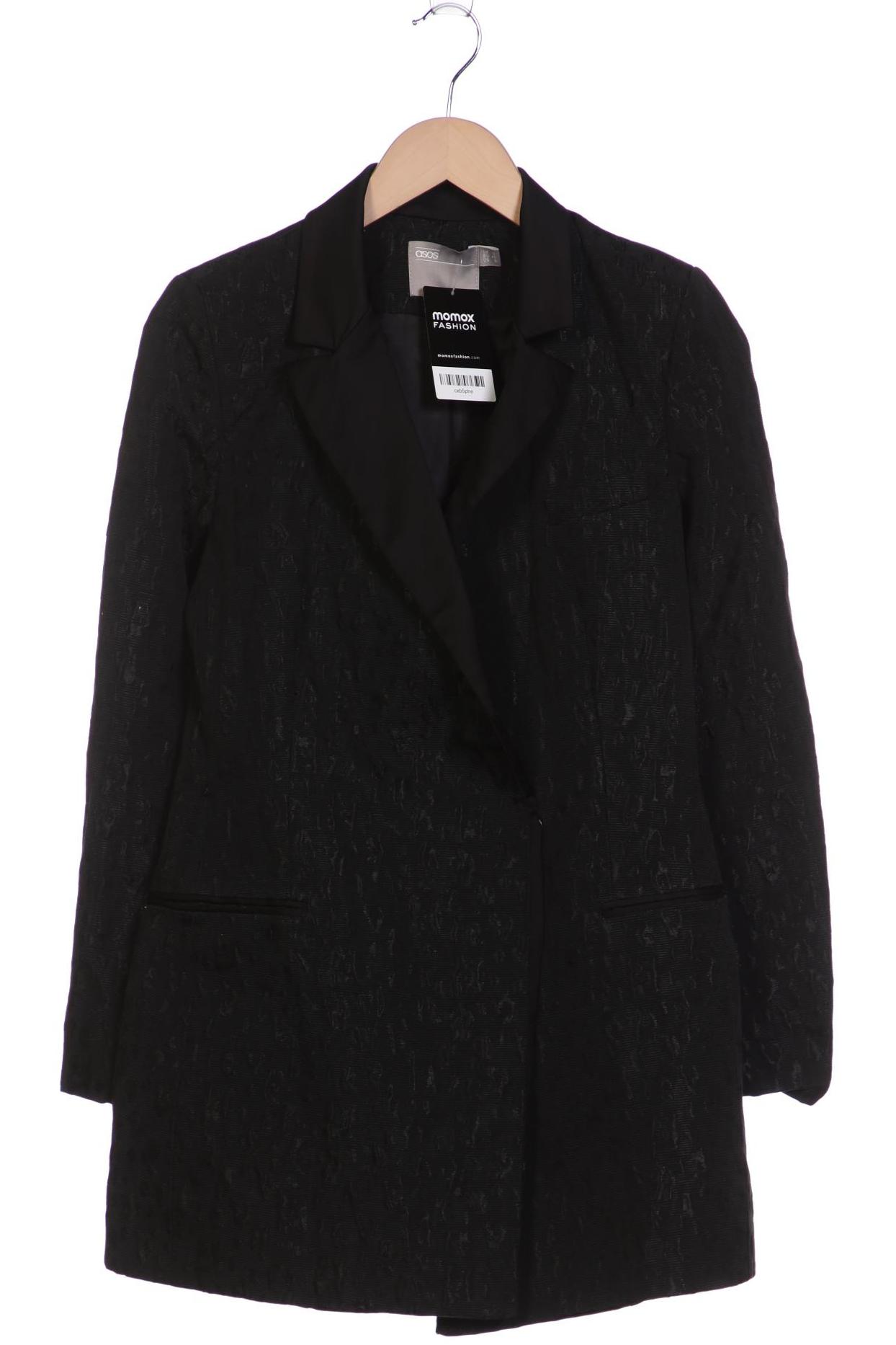 

asos Damen Mantel, schwarz, Gr. 40