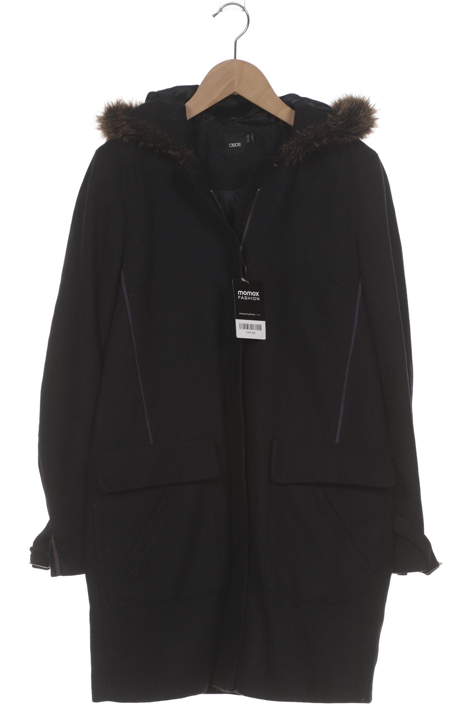 

asos Damen Mantel, marineblau, Gr. 36