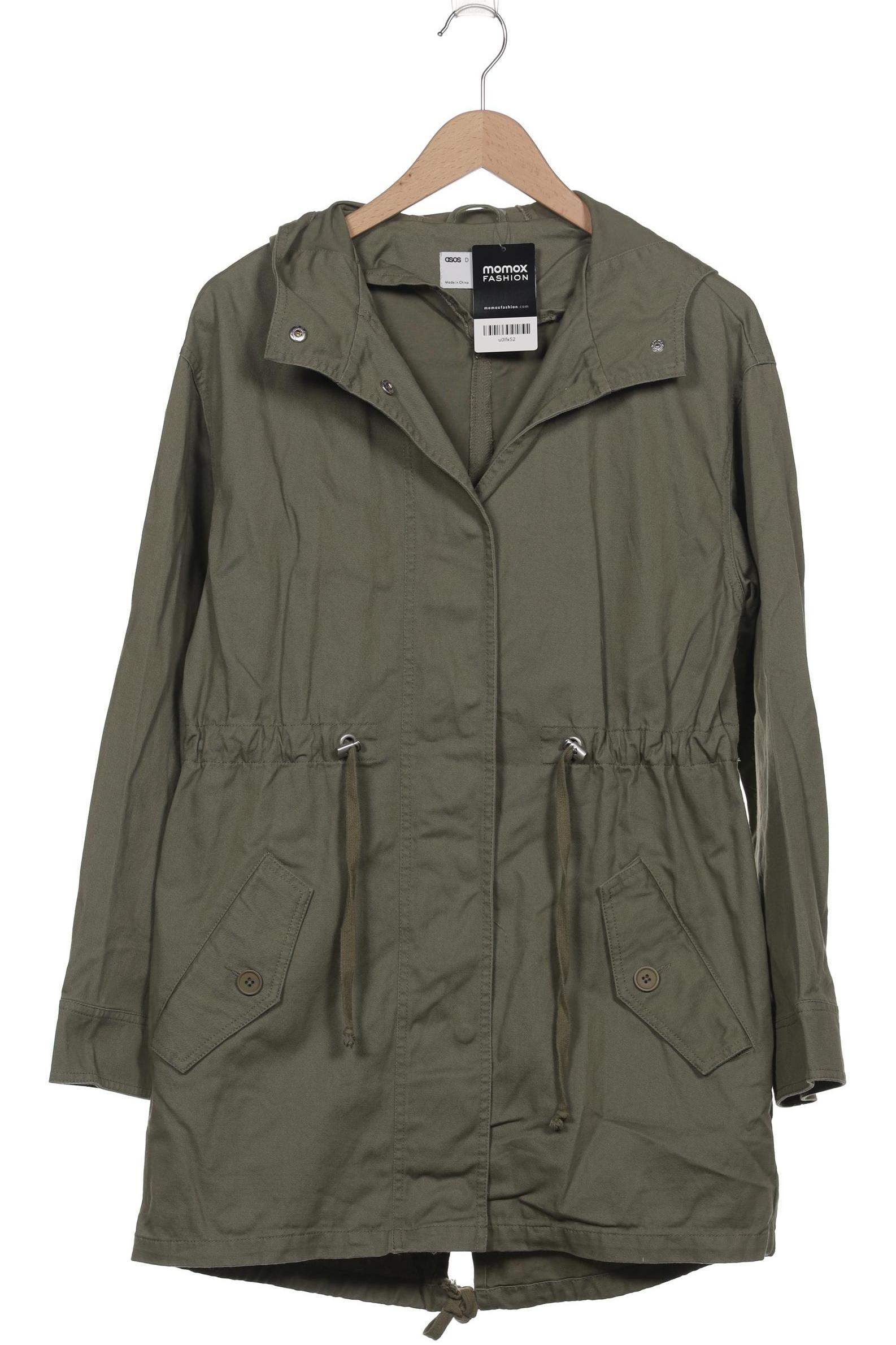 

asos Damen Mantel, grün, Gr. 36