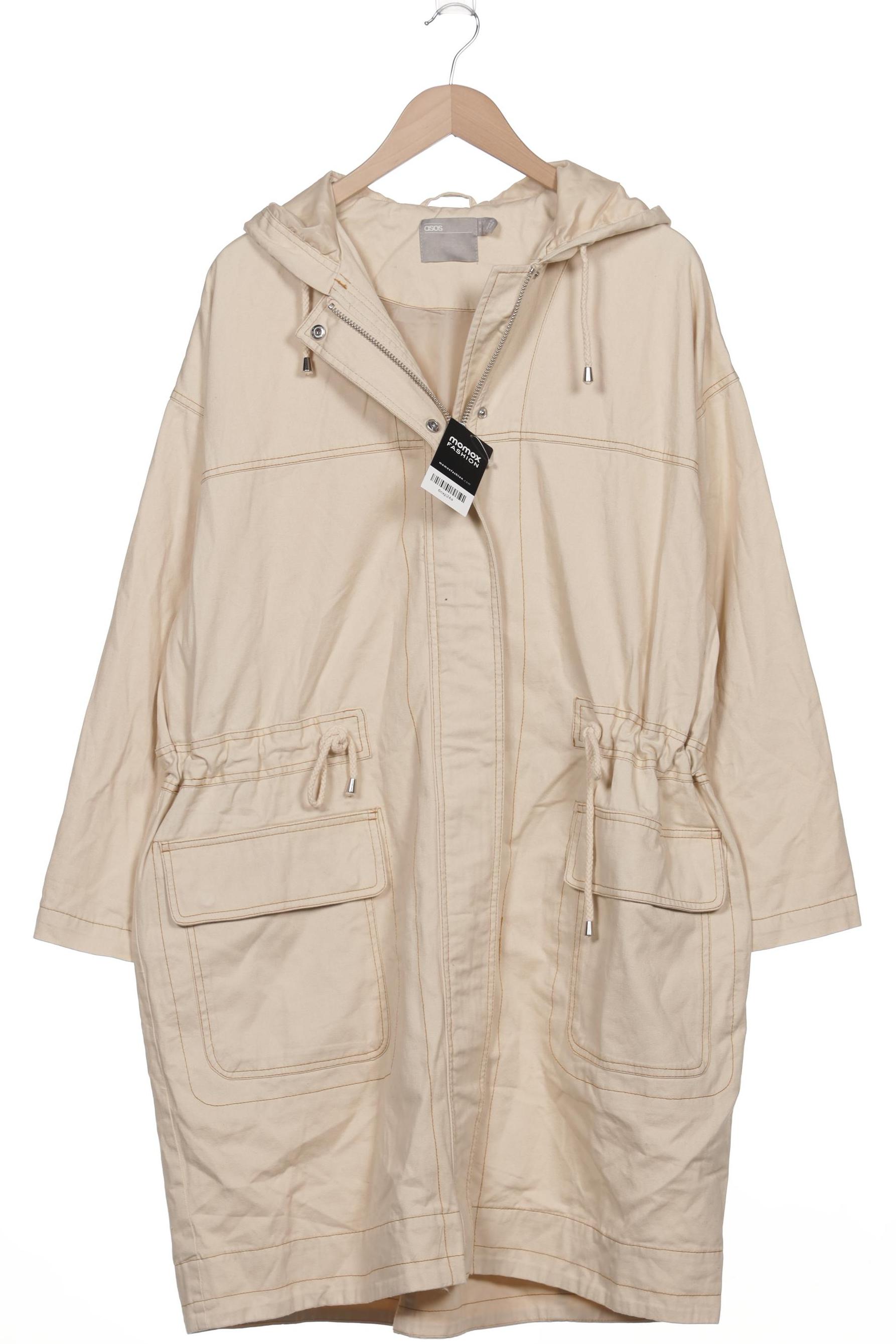 

asos Damen Mantel, beige, Gr. 38