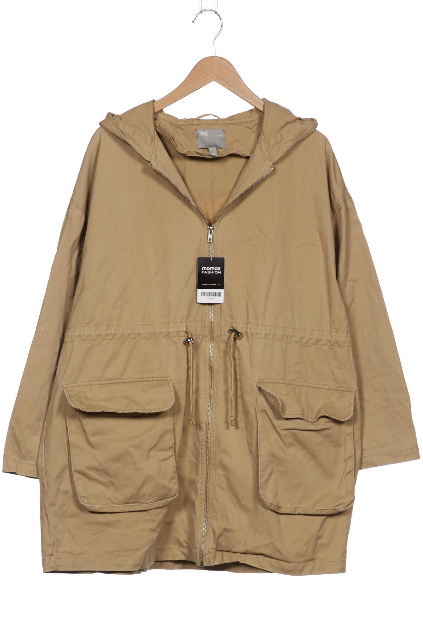 

asos Damen Mantel, beige, Gr. 42