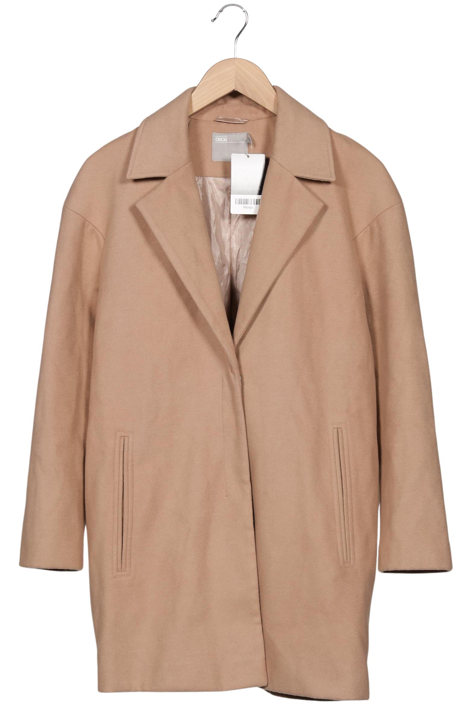 

asos Damen Mantel, beige, Gr. 38