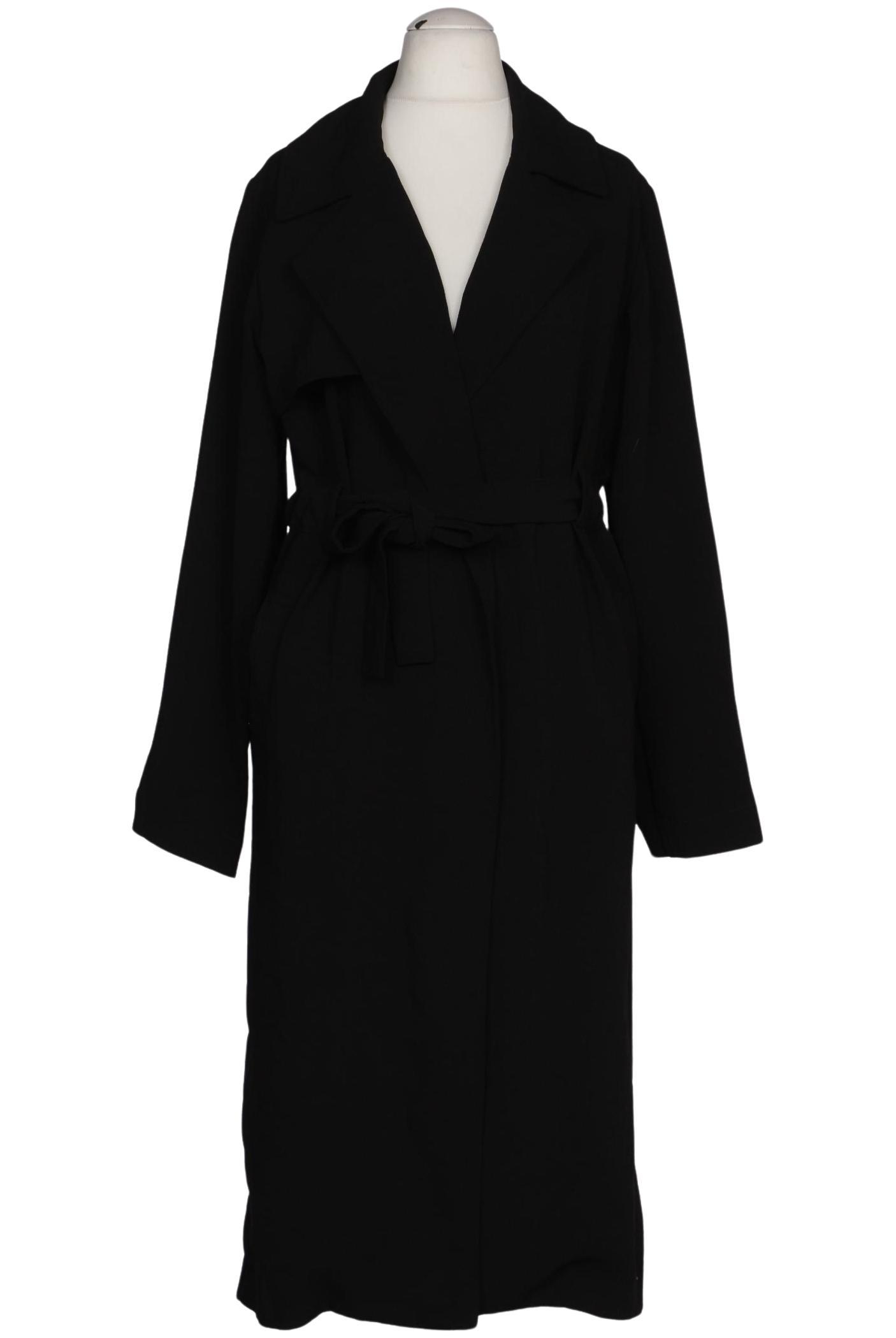 

asos Damen Mantel, schwarz, Gr. 36