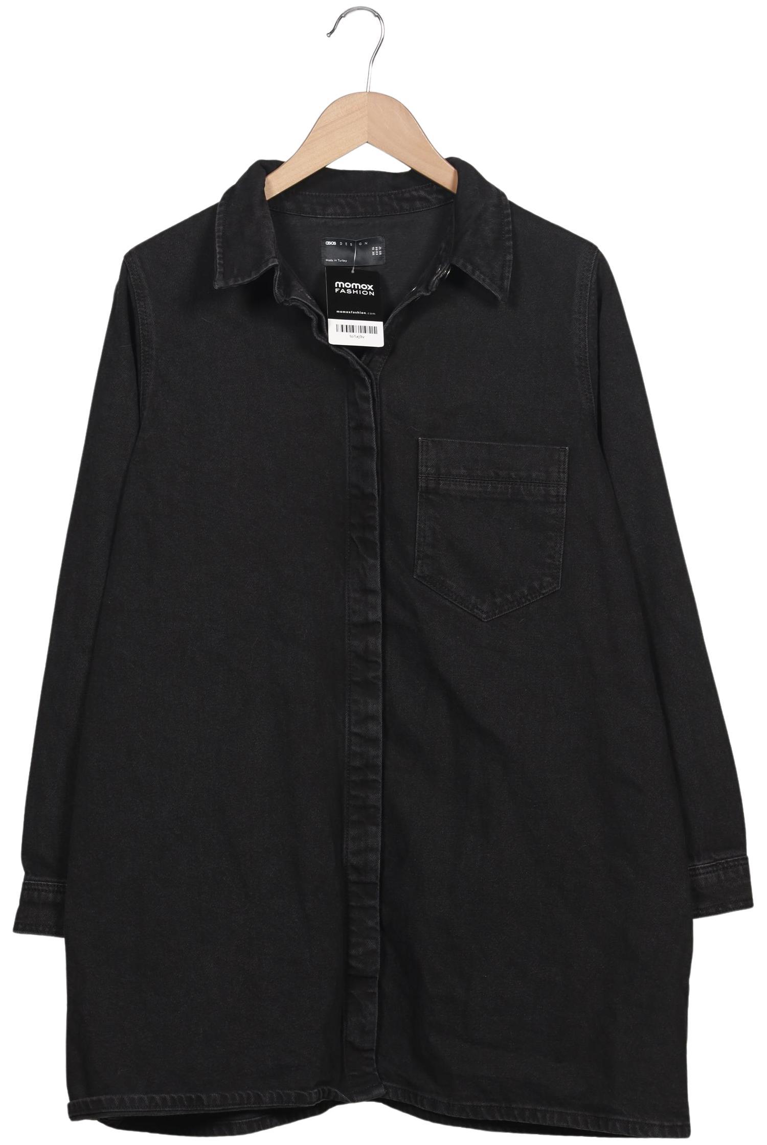 

asos Damen Mantel, schwarz, Gr. 44