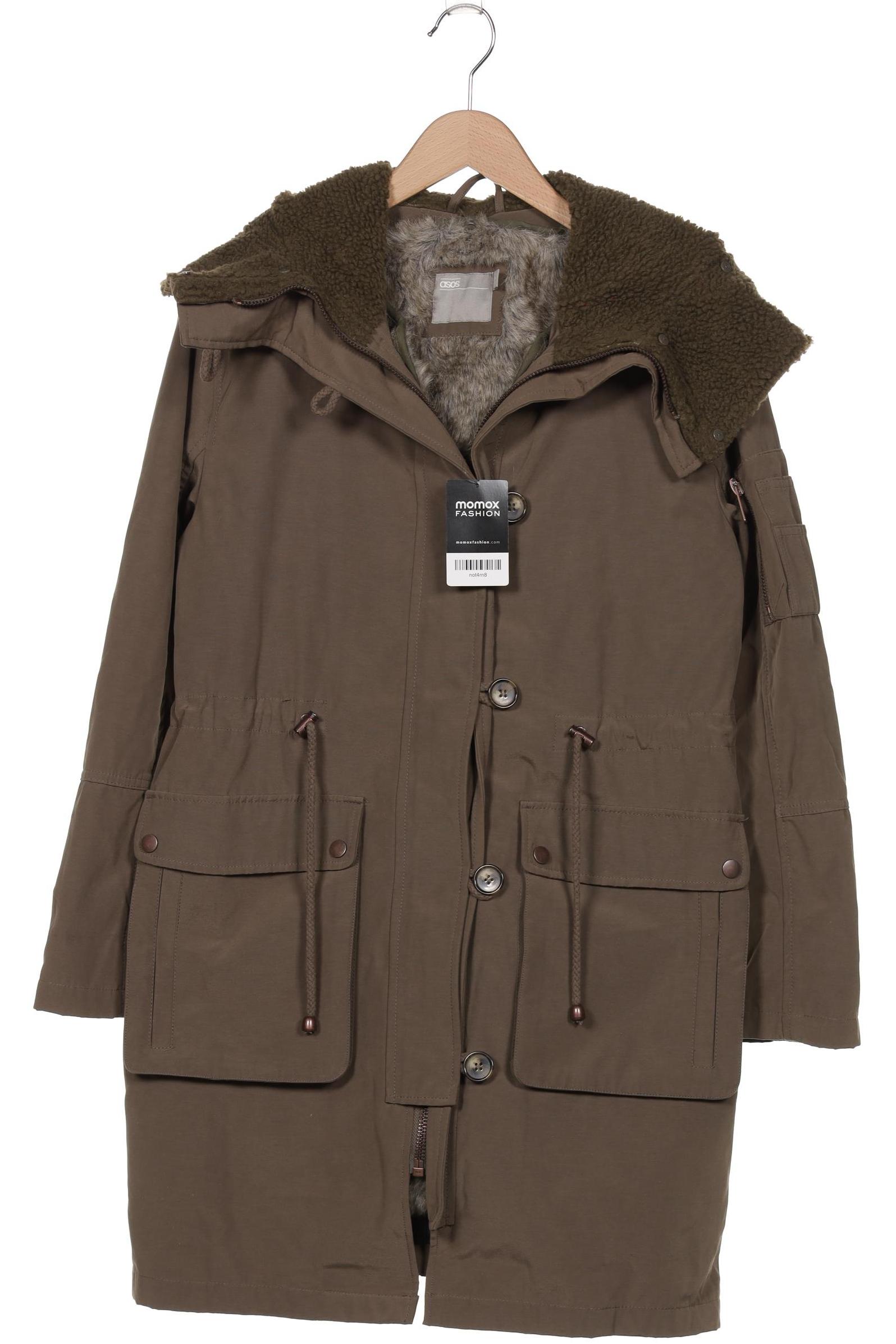 

asos Damen Mantel, grün, Gr. 36