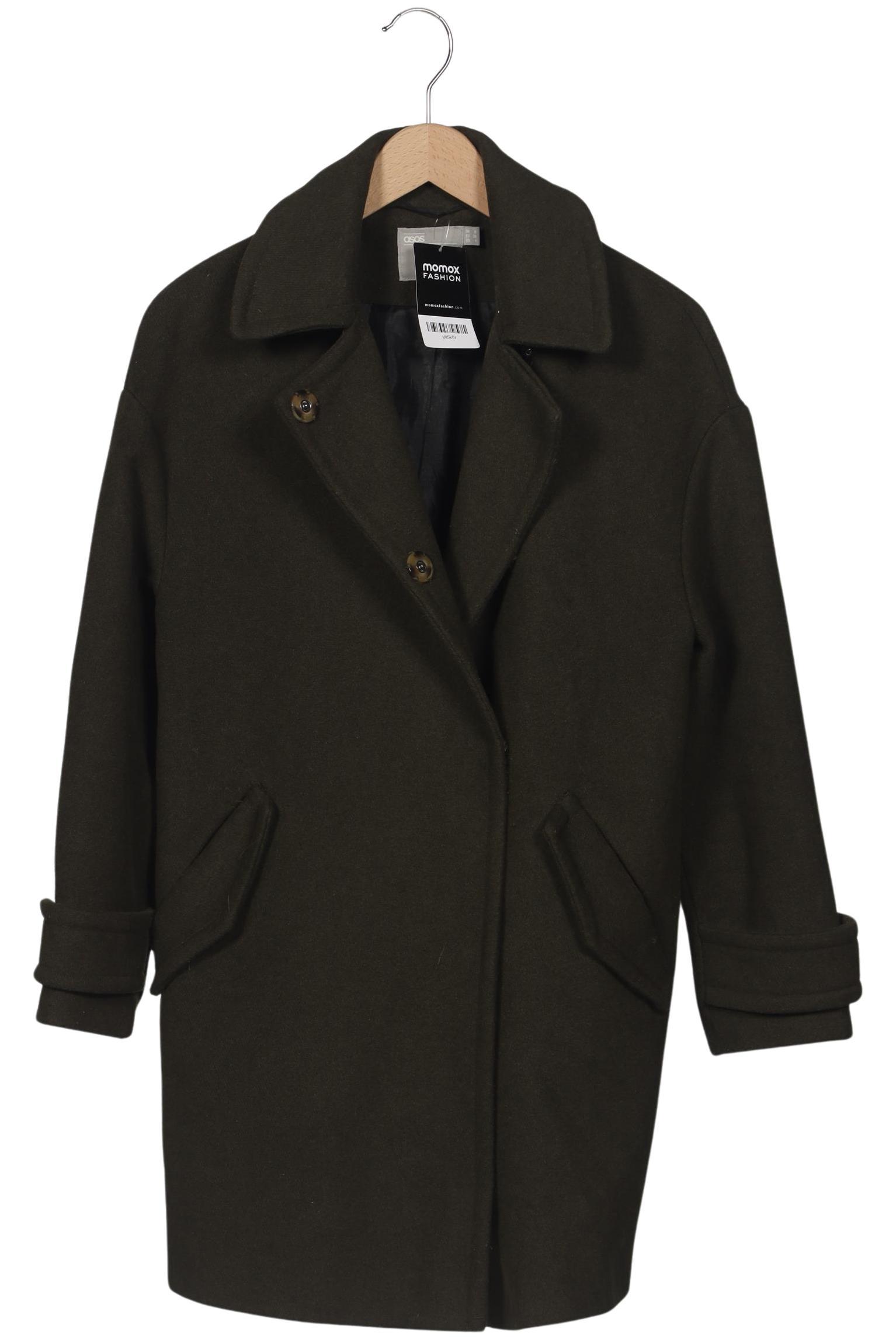 

asos Damen Mantel, grün, Gr. 36