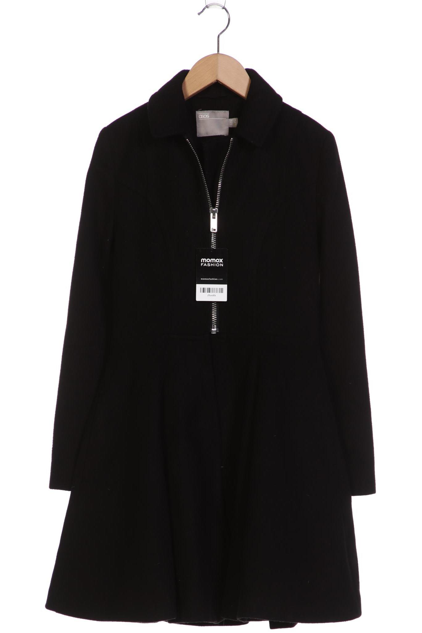

asos Damen Mantel, schwarz