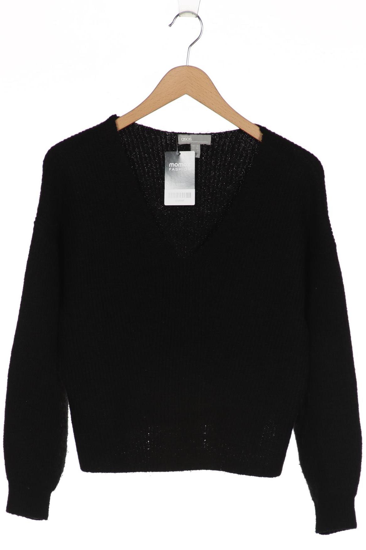 

asos Damen Pullover, schwarz, Gr. 34