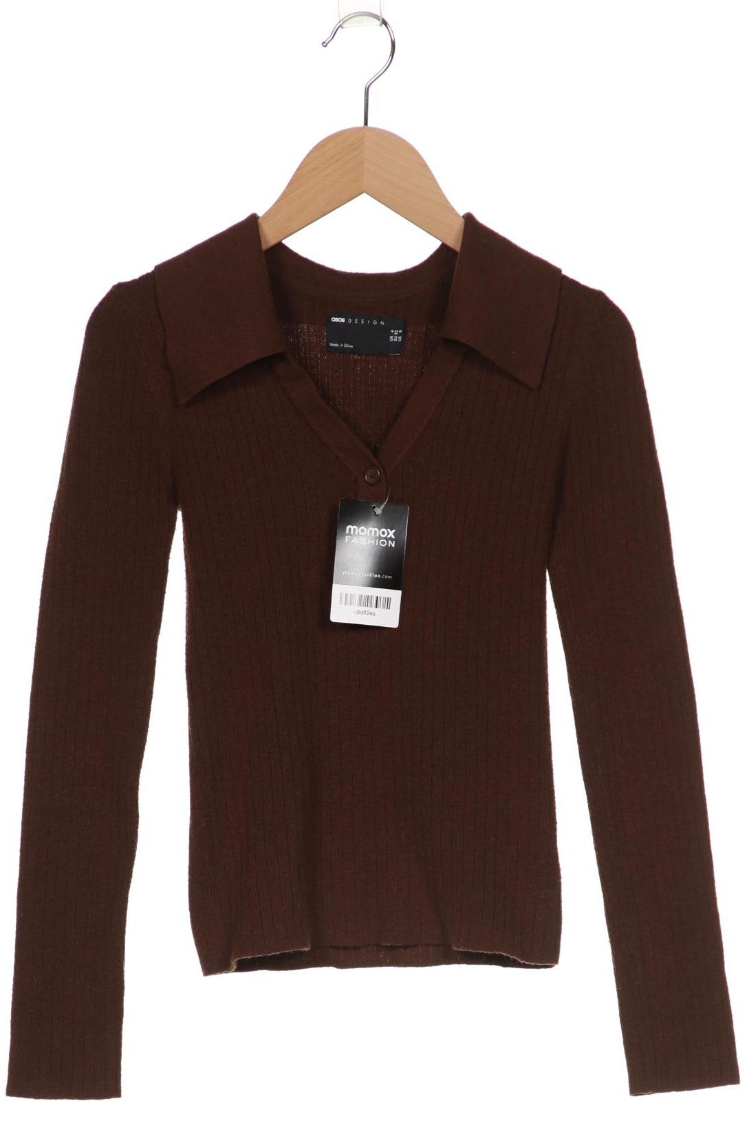 

asos Damen Pullover, braun, Gr. 32