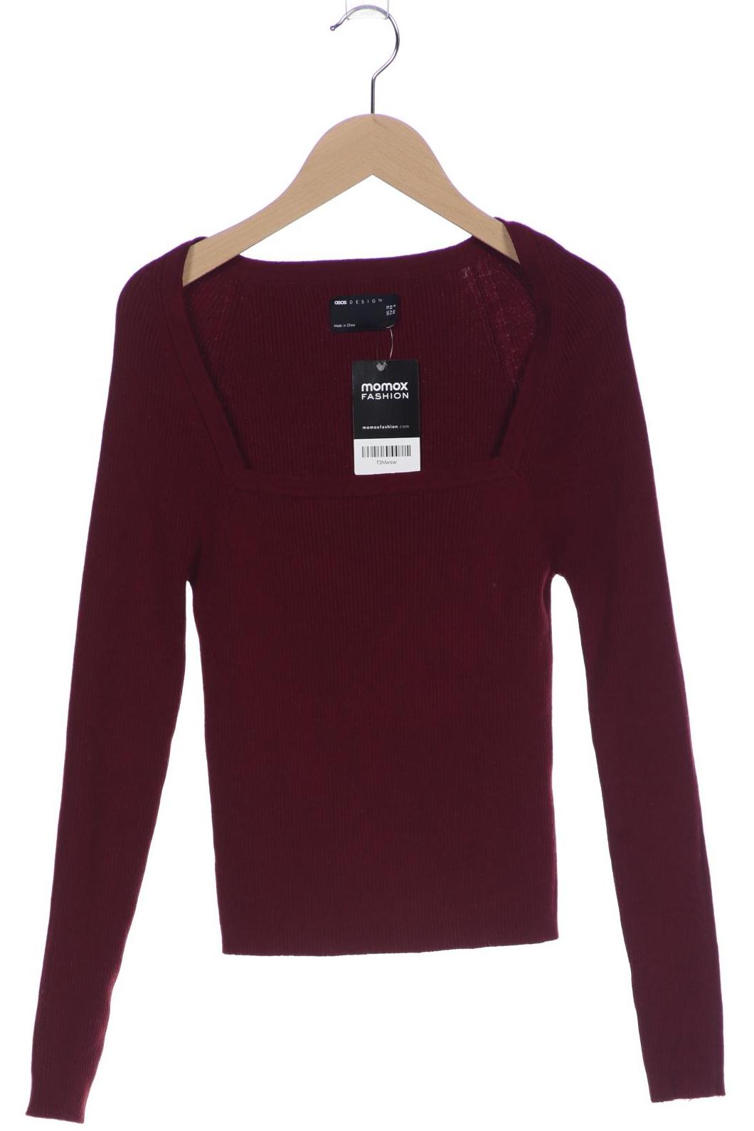 

asos Damen Pullover, bordeaux, Gr. 38