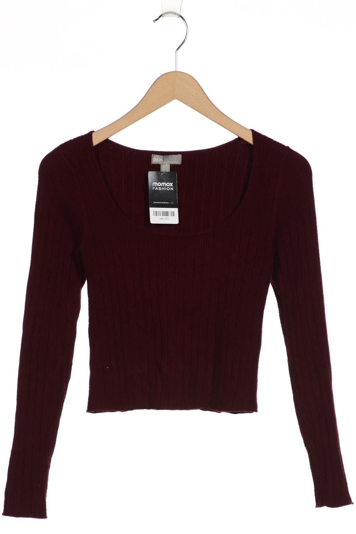 

asos Damen Pullover, bordeaux, Gr. 40