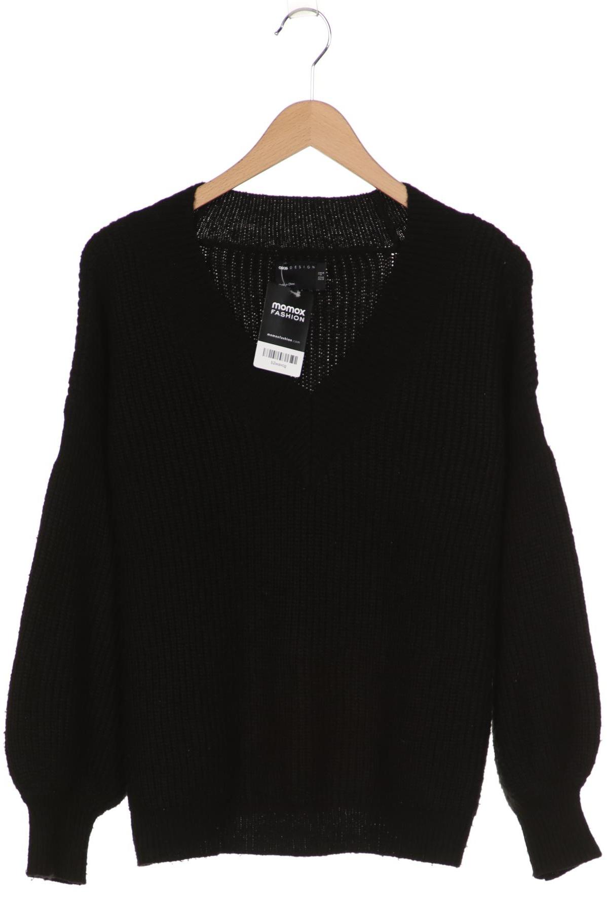 

asos Damen Pullover, schwarz, Gr. 38