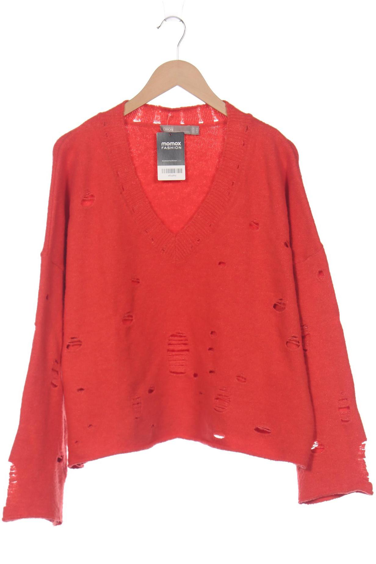 

asos Damen Pullover, rot, Gr. 46