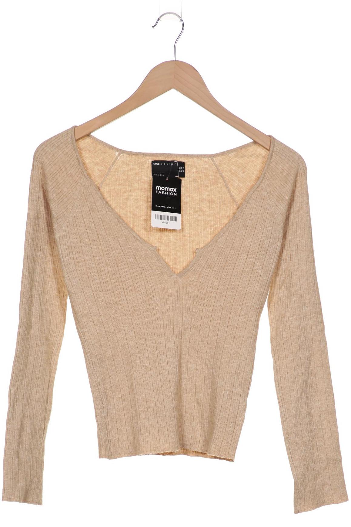 

asos Damen Pullover, beige, Gr. 38