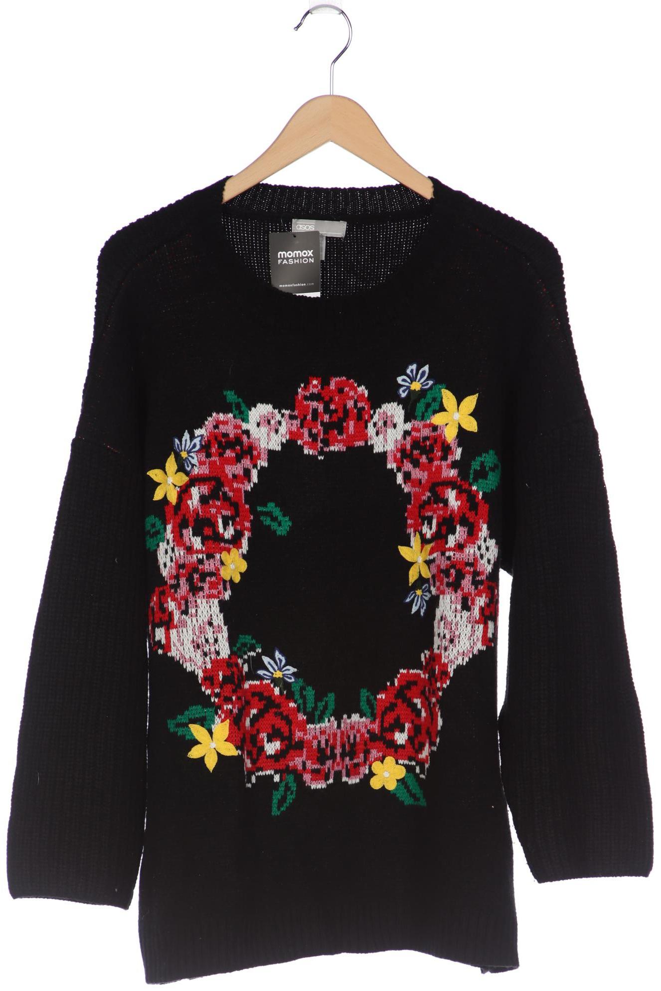 

asos Damen Pullover, schwarz, Gr. 42