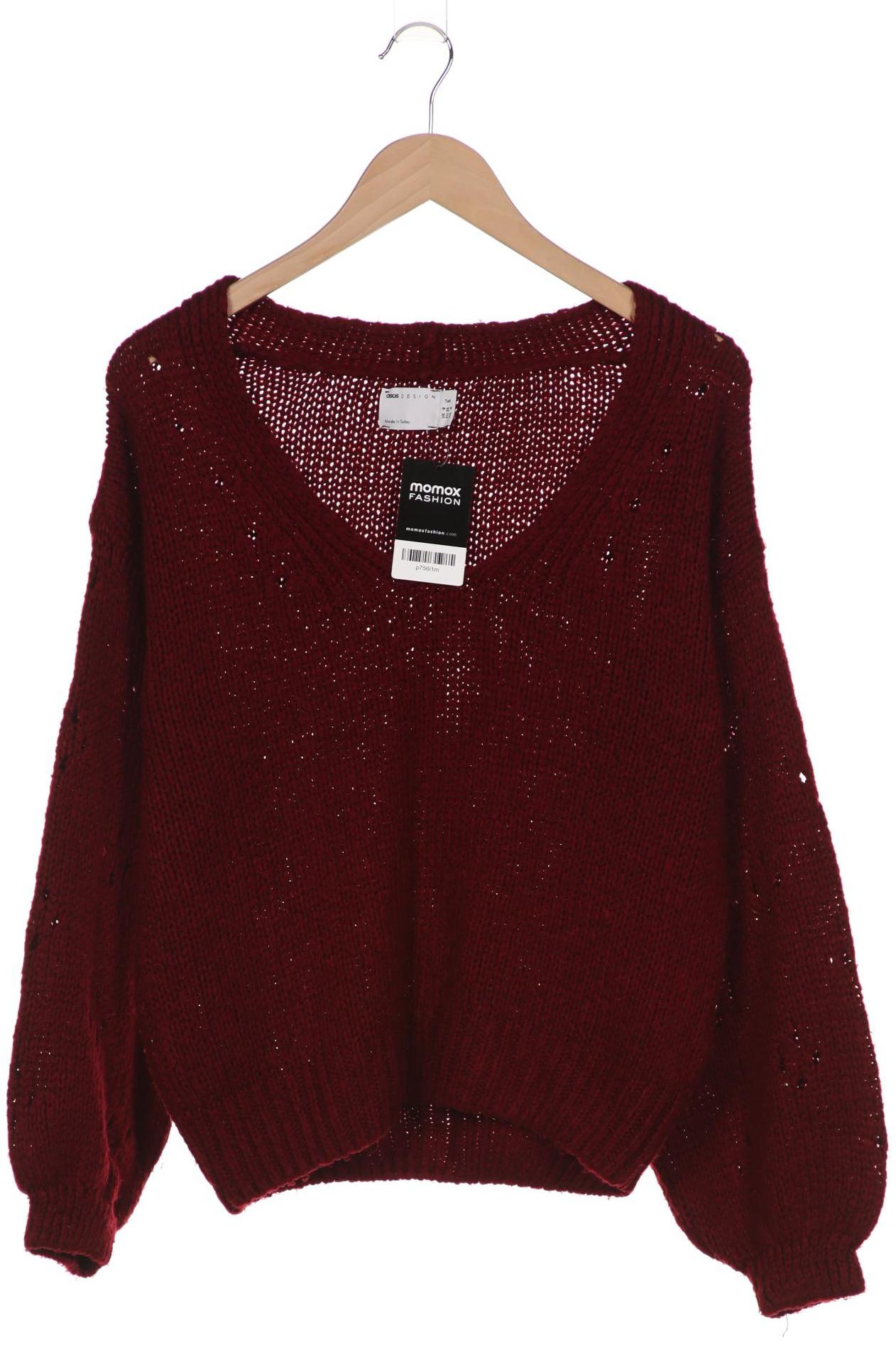 

asos Damen Pullover, bordeaux, Gr. 36