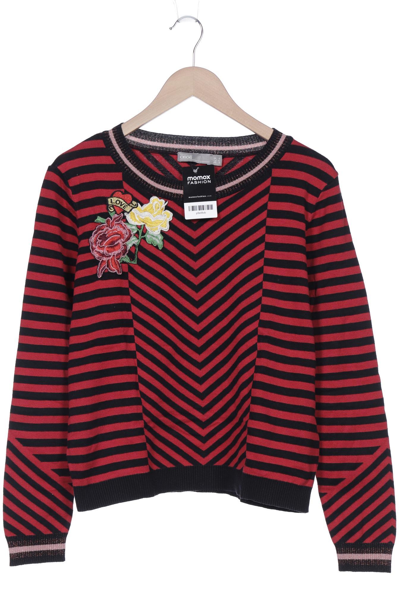 

asos Damen Pullover, rot, Gr. 42