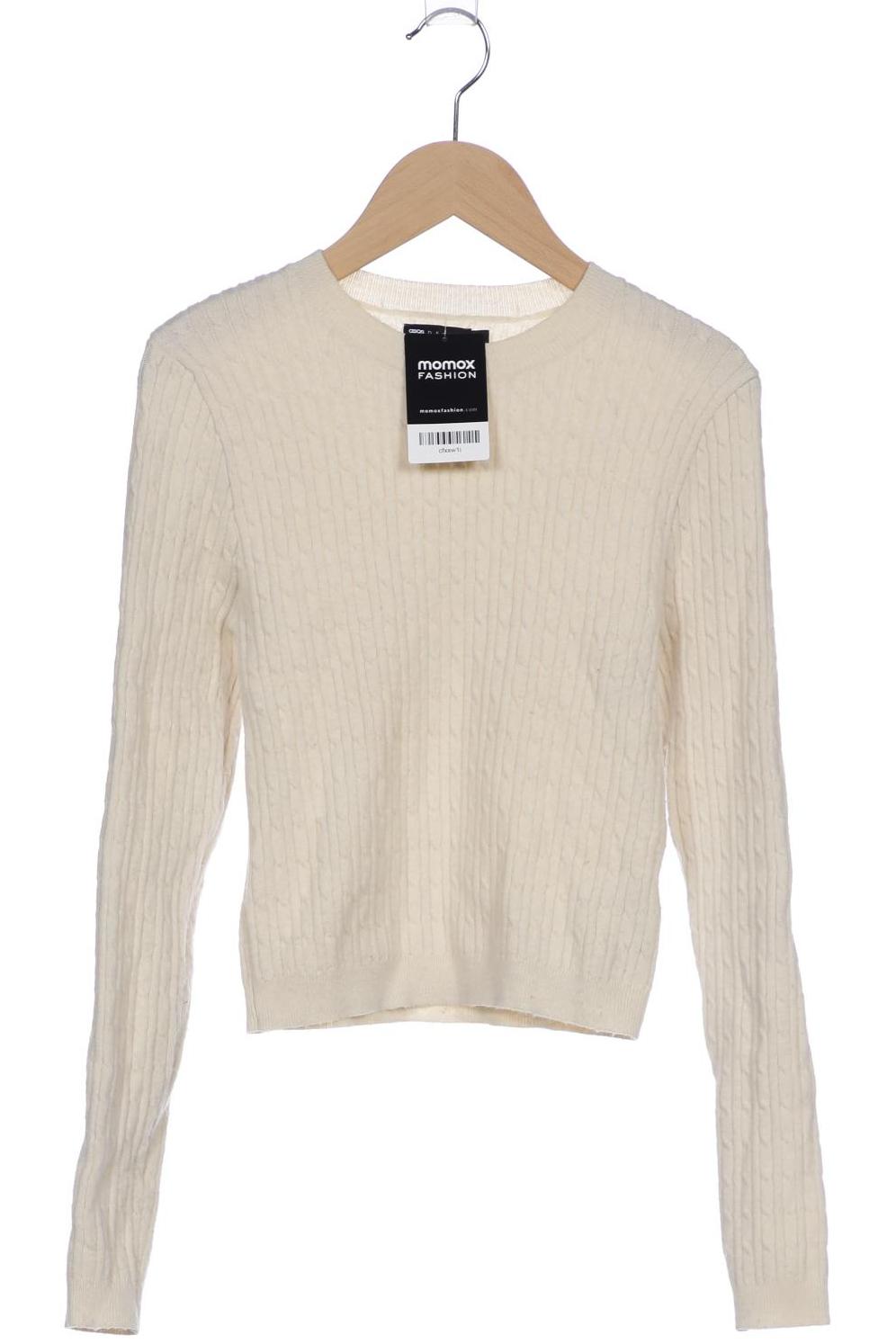 

asos Damen Pullover, cremeweiß, Gr. 36