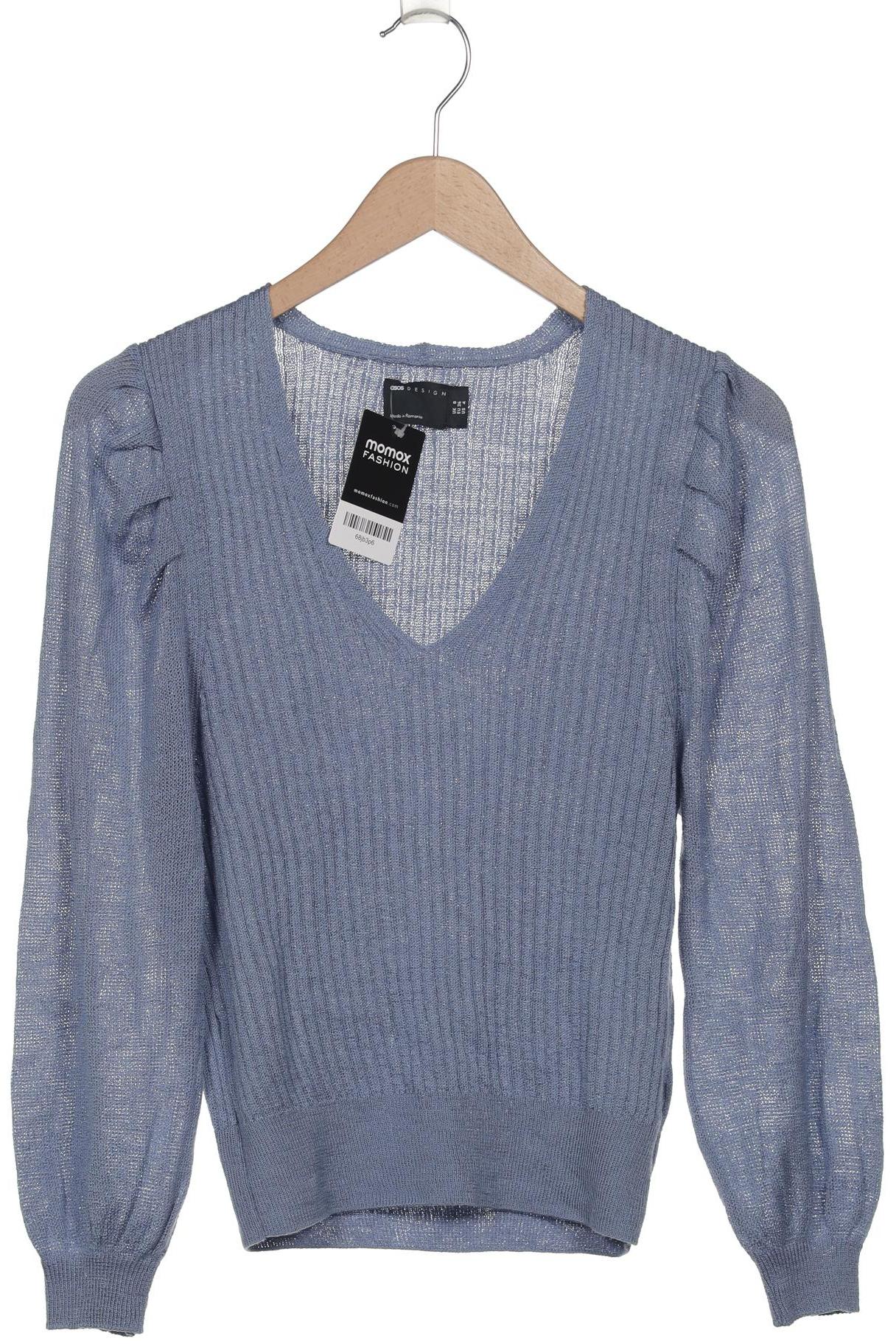 

asos Damen Pullover, blau, Gr. 36