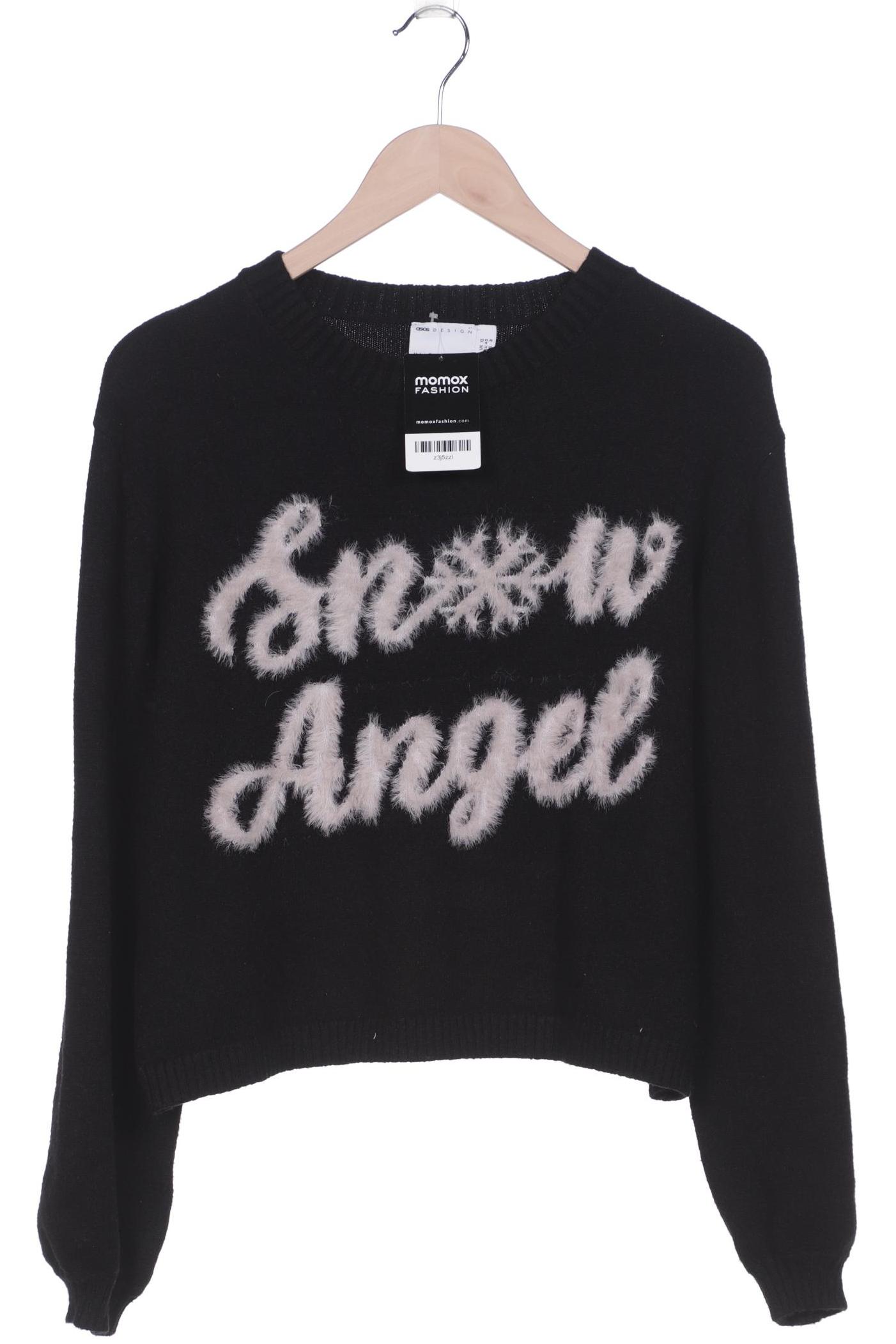 

asos Damen Pullover, schwarz
