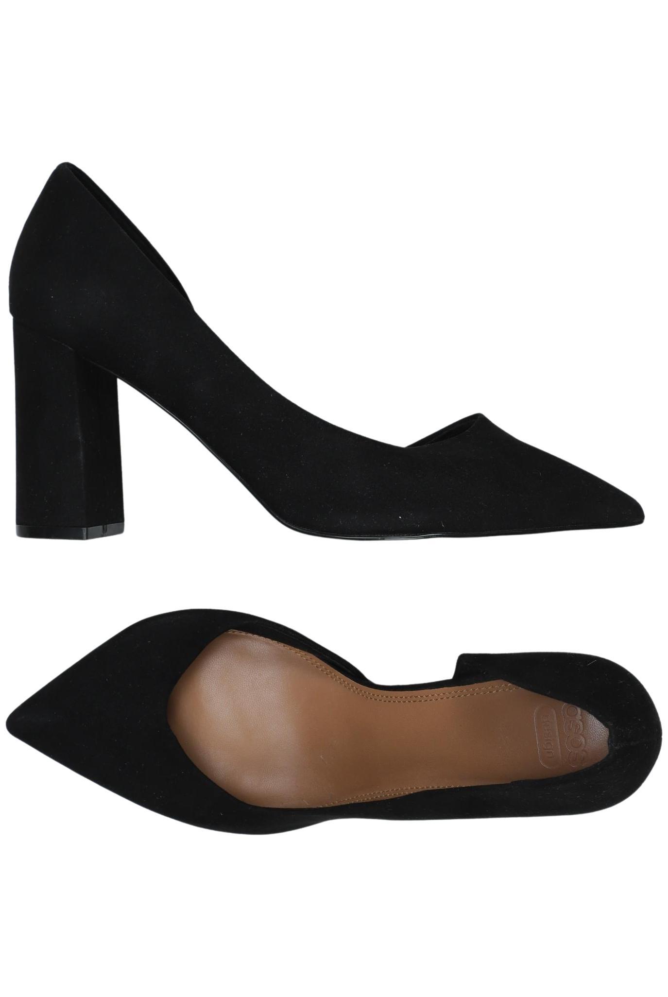 

asos Damen Pumps, schwarz, Gr. 42