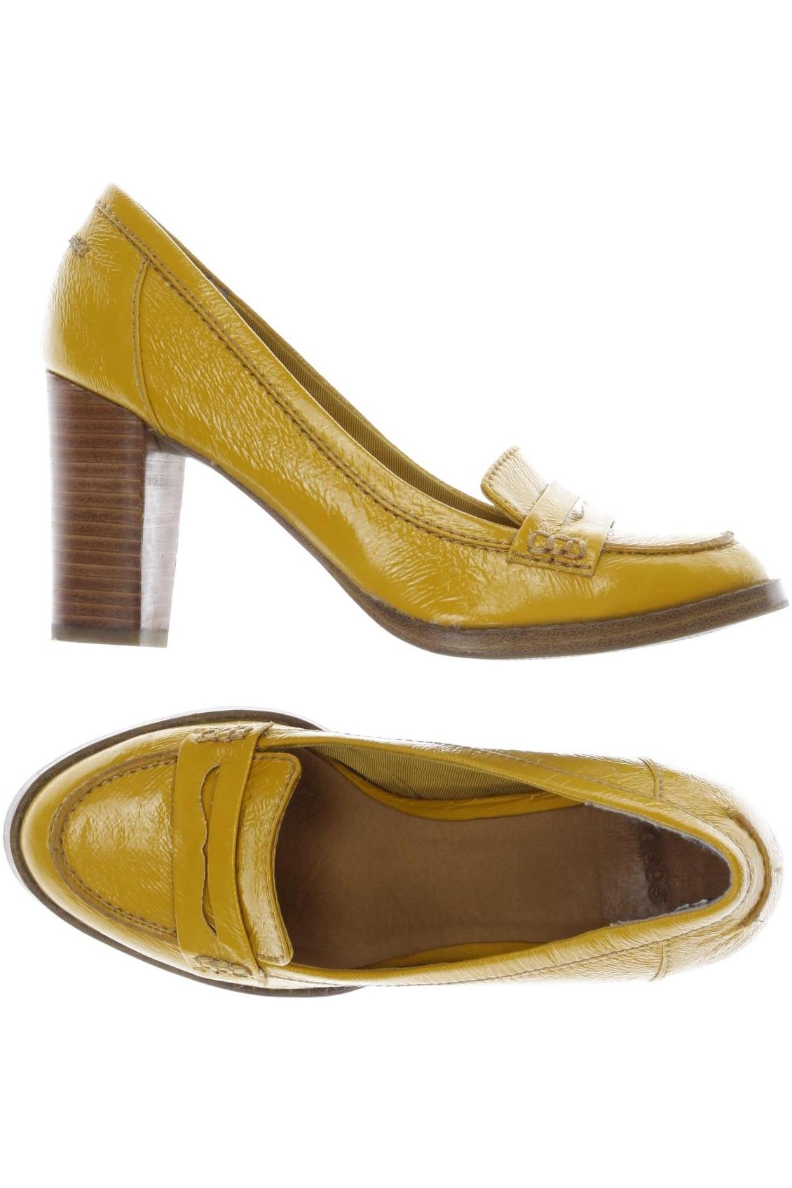 

asos Damen Pumps, gelb, Gr. 4