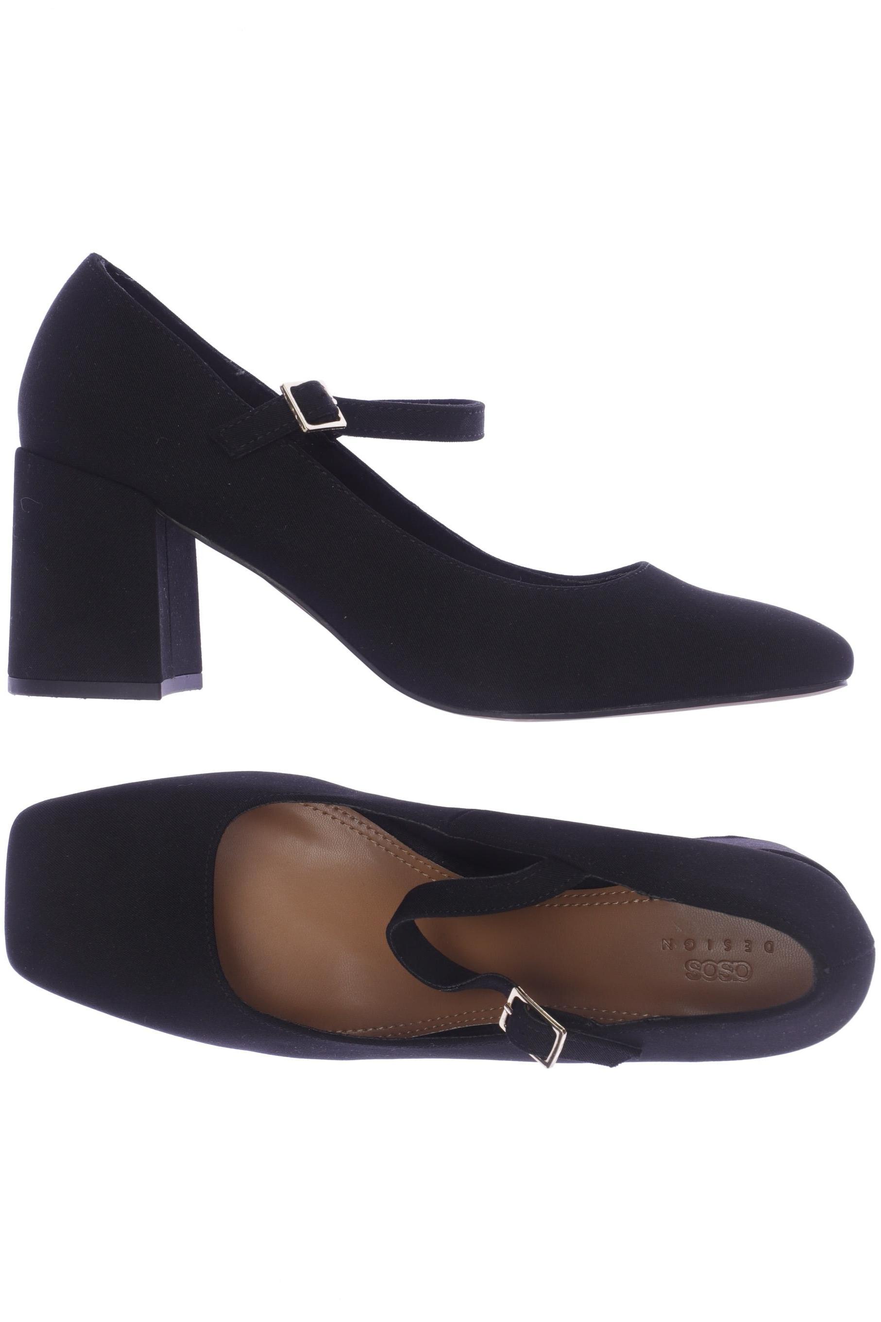 

asos Damen Pumps, schwarz, Gr. 42